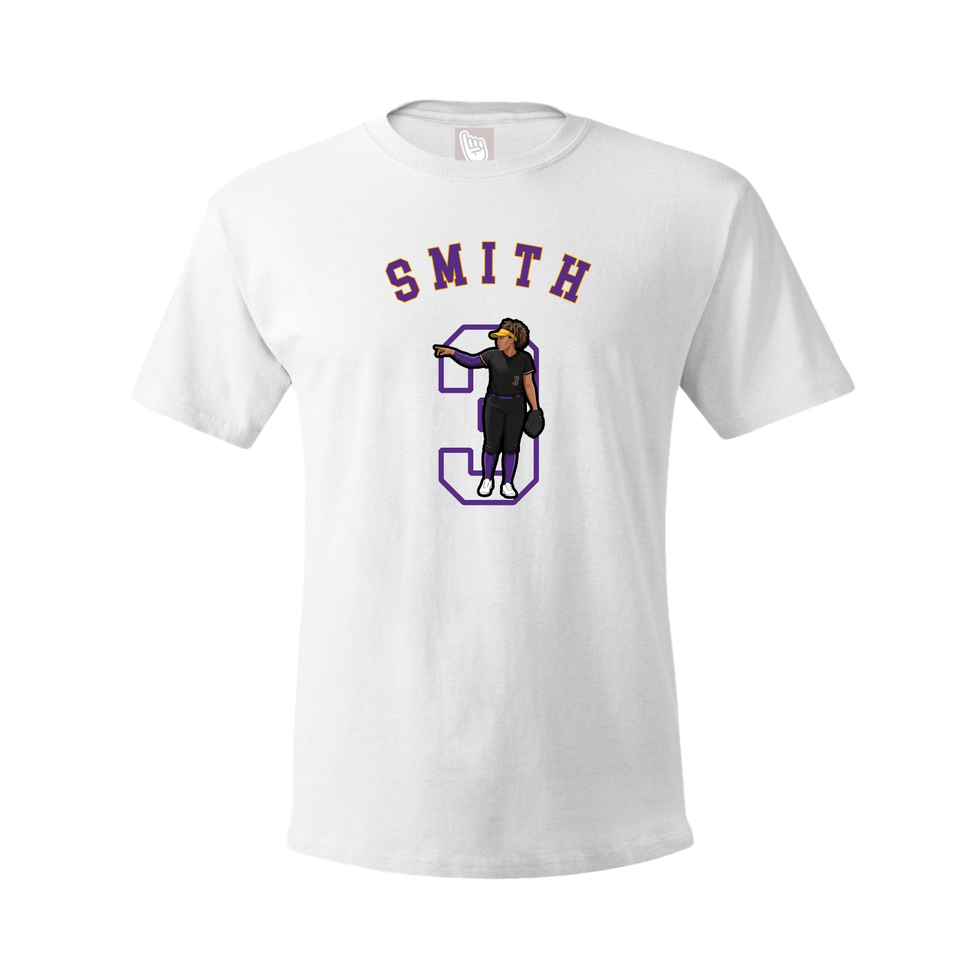 Youth Tee — Shirsey Arch in White