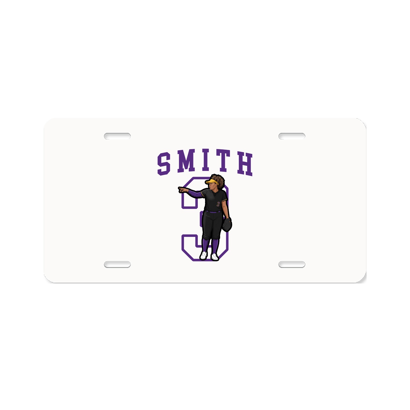 Aluminum License Plate