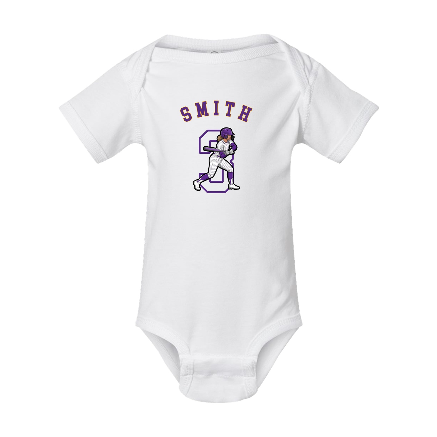Baby Onesie — Shirsey Arch in White