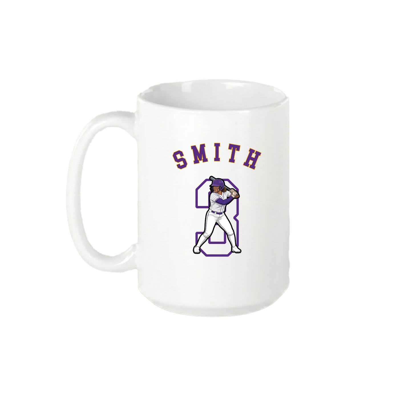 15oz Coffee Mug — Shirsey Arch in White