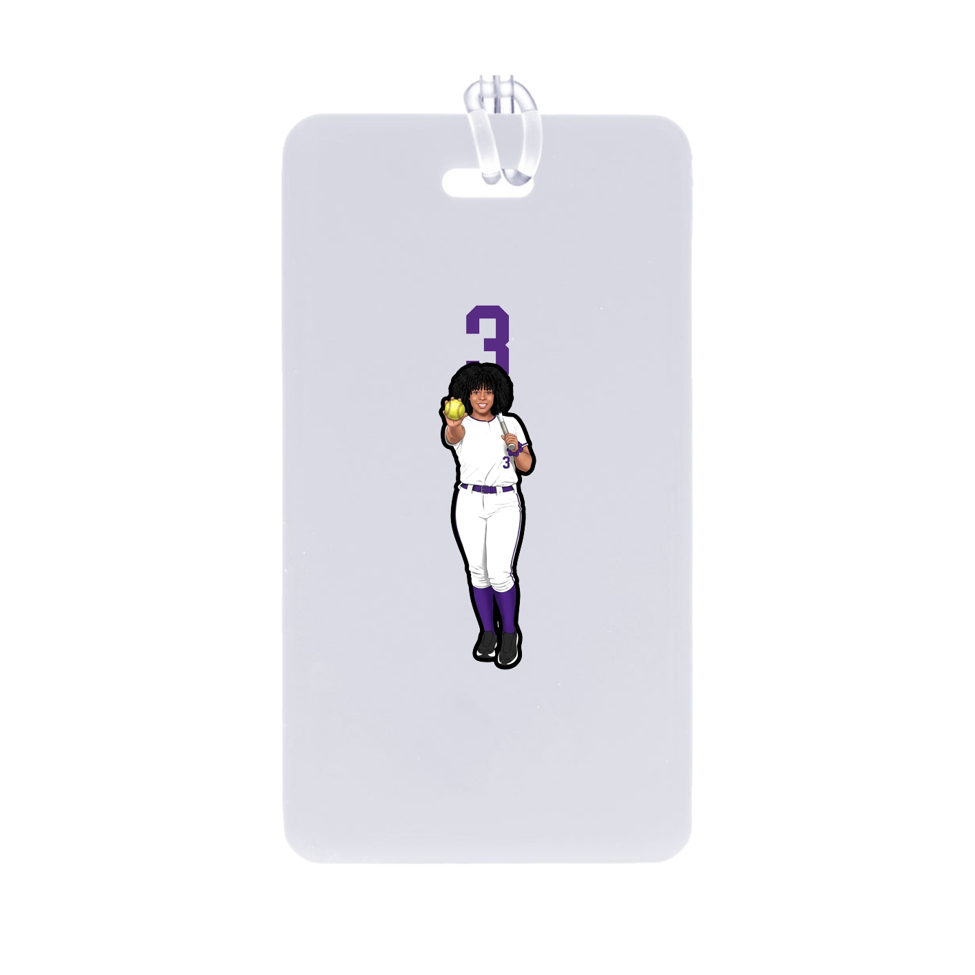 Bag Tag — Number Top in Classic