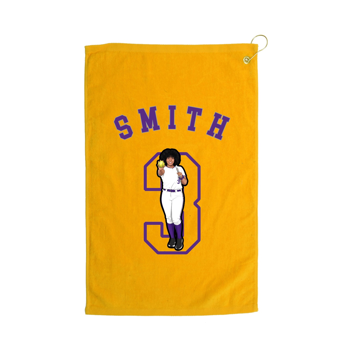 Terry Velour Golf Towel