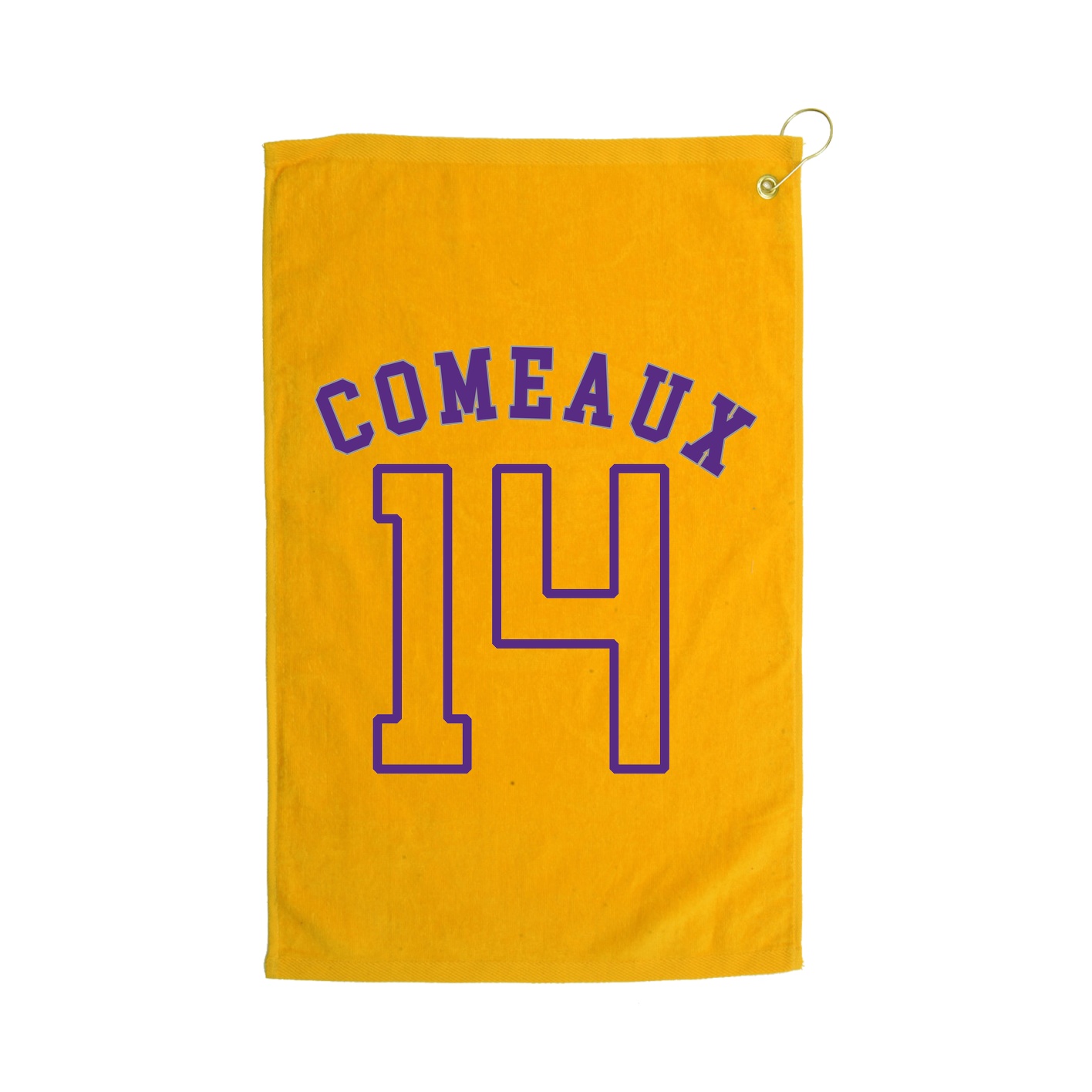Golf Towel — Shirsey Arch in Gold