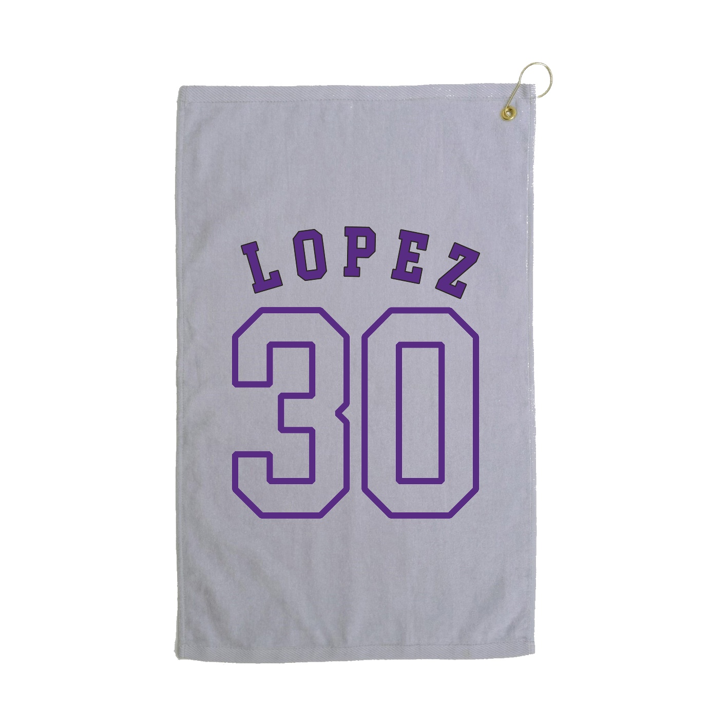 Golf Towel — Shirsey Arch in Grey