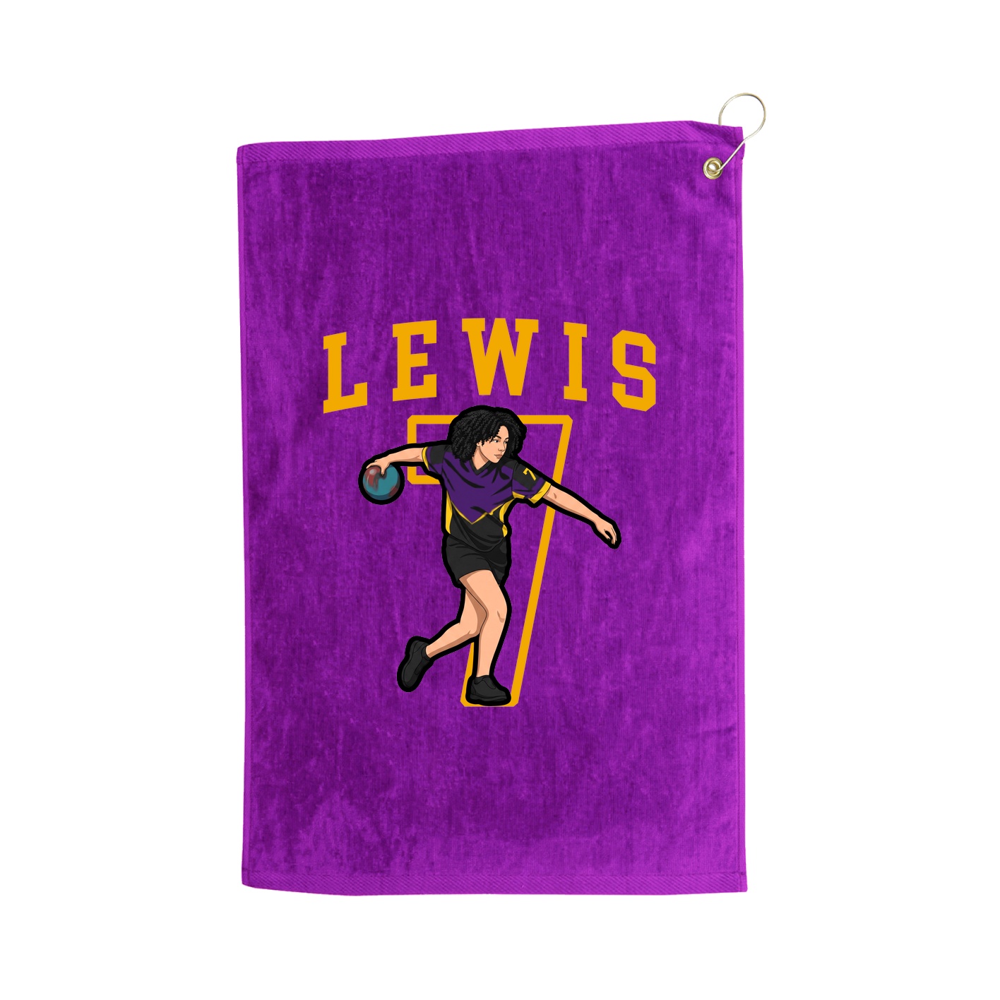 Golf Towel — Shirsey in Purple