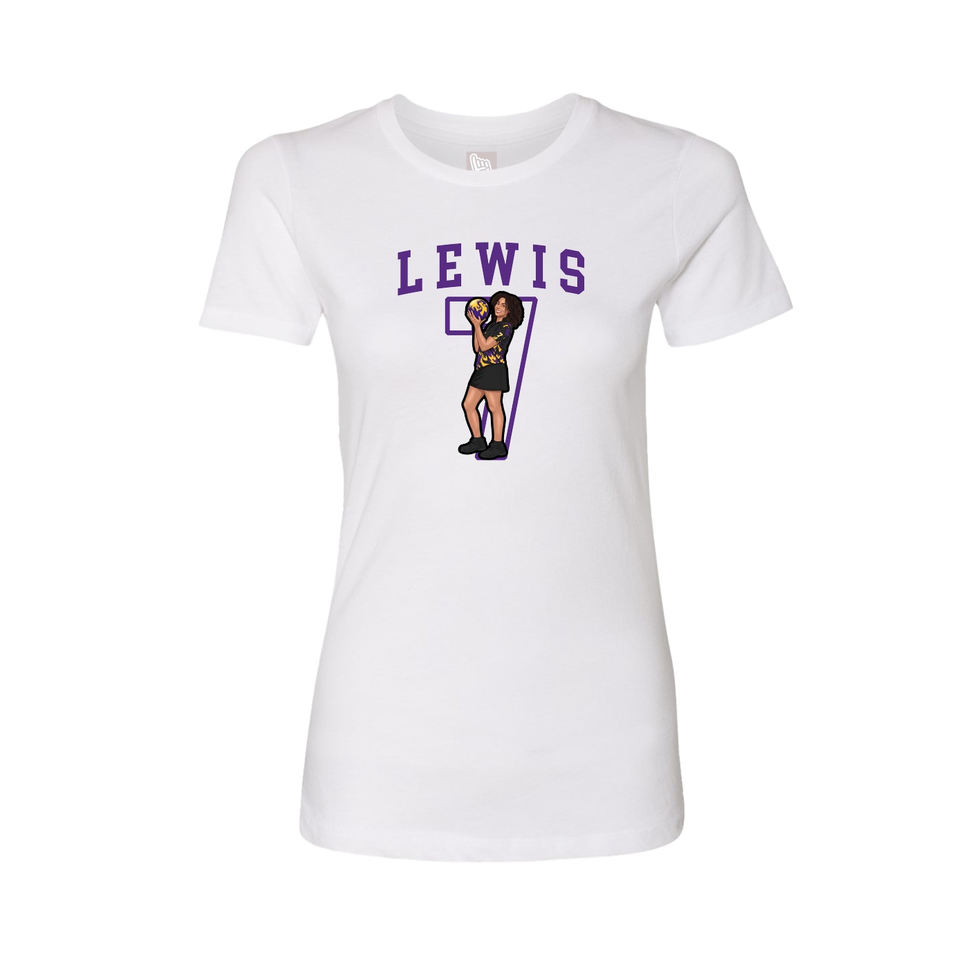 Fitted Women's Tee — Shirsey in White