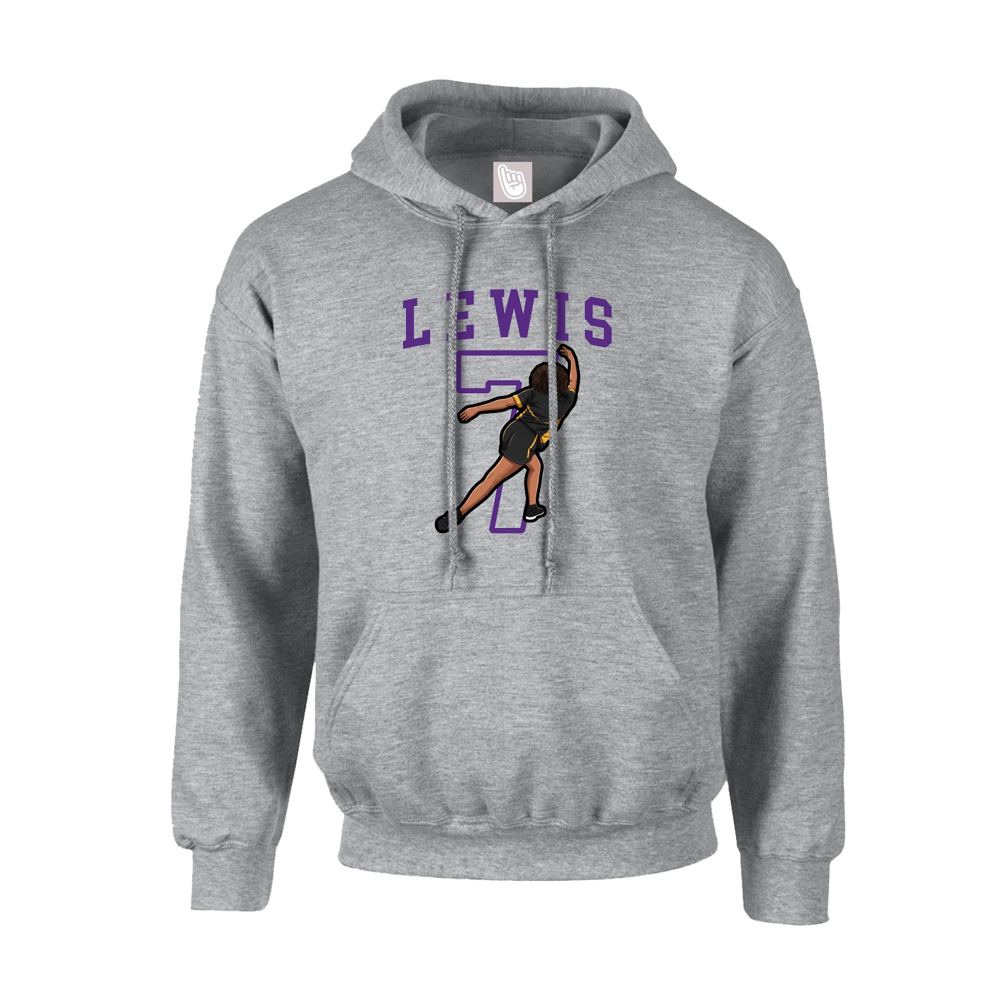 Hoodie — Shirsey in Grey