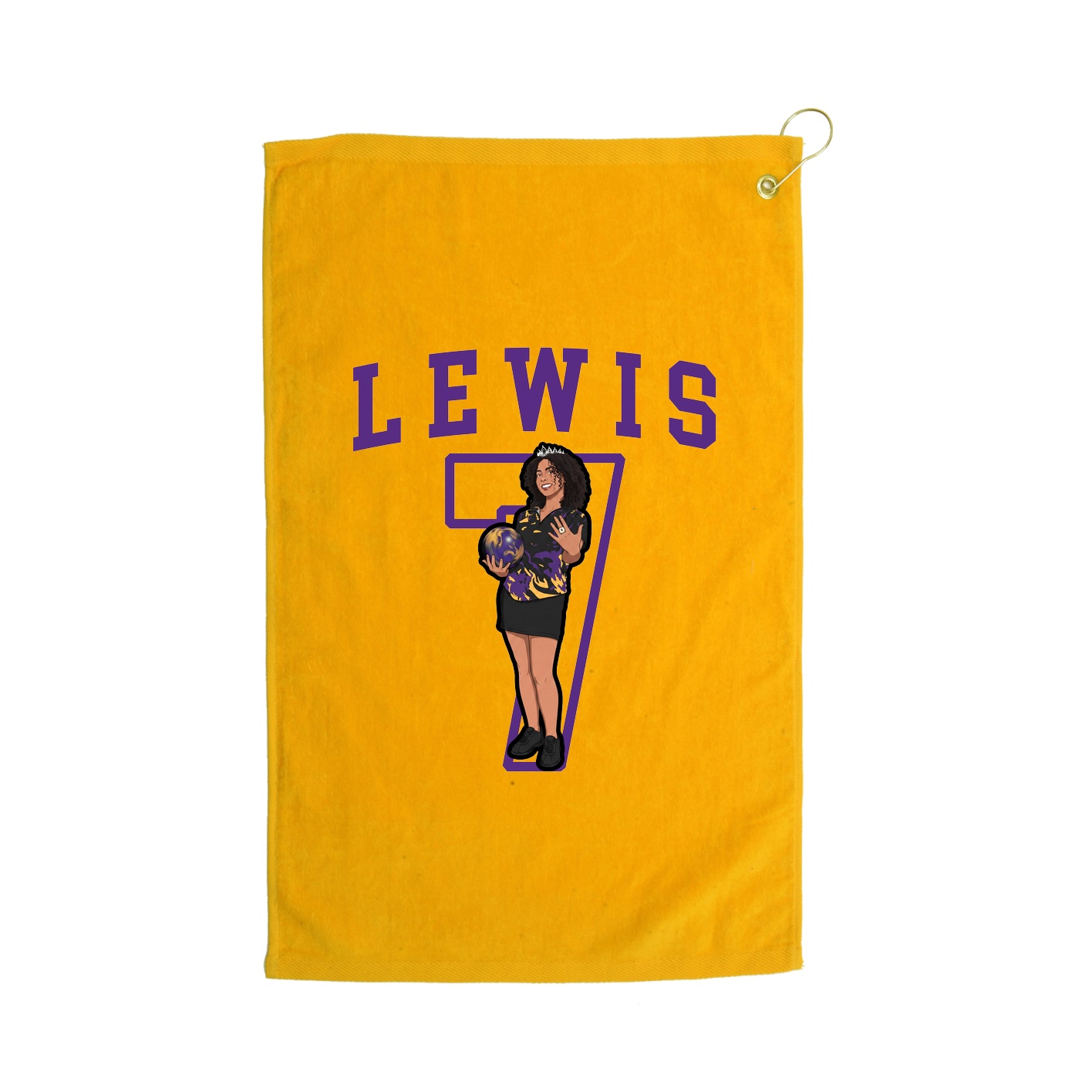 Golf Towel — Shirsey in Gold