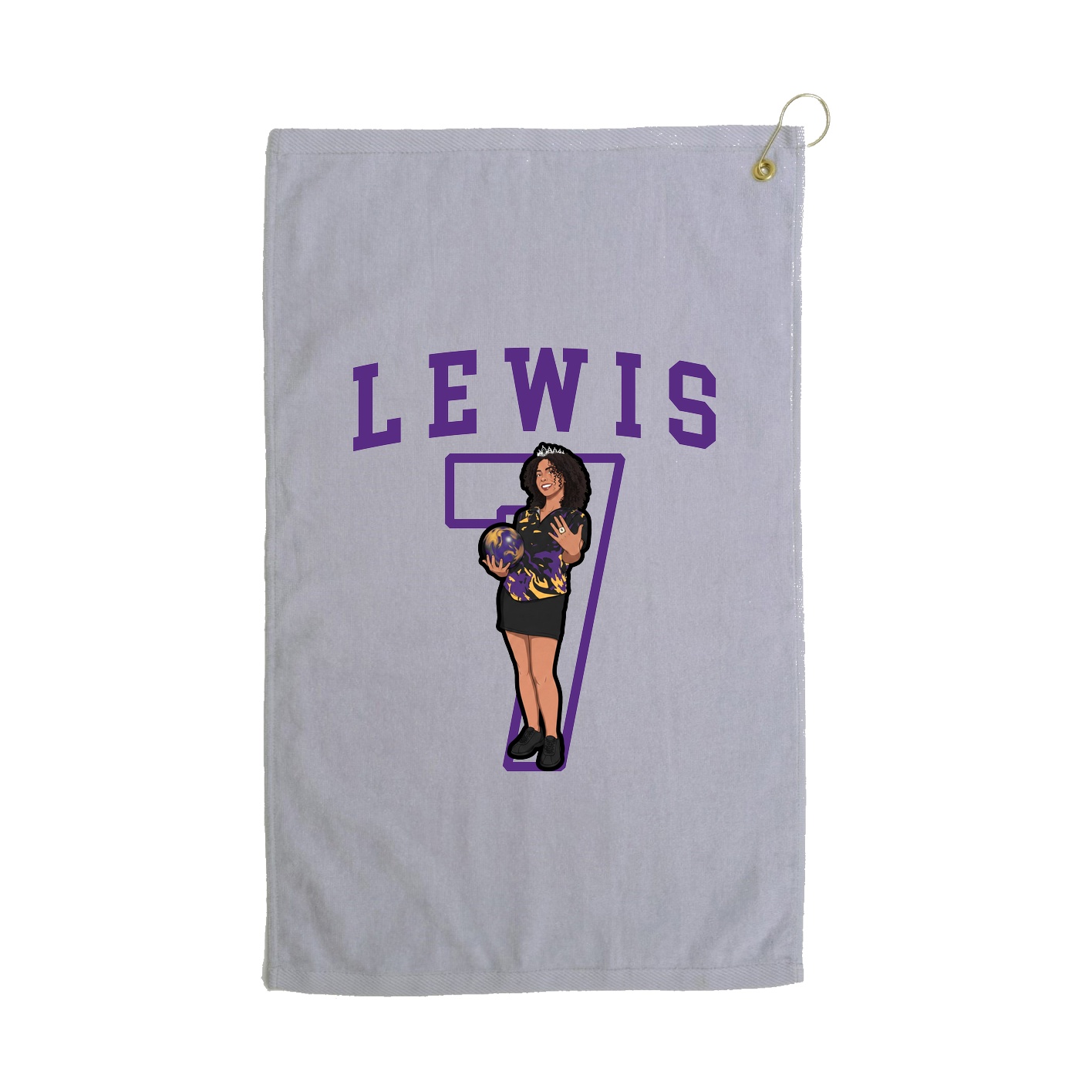 Terry Velour Golf Towel