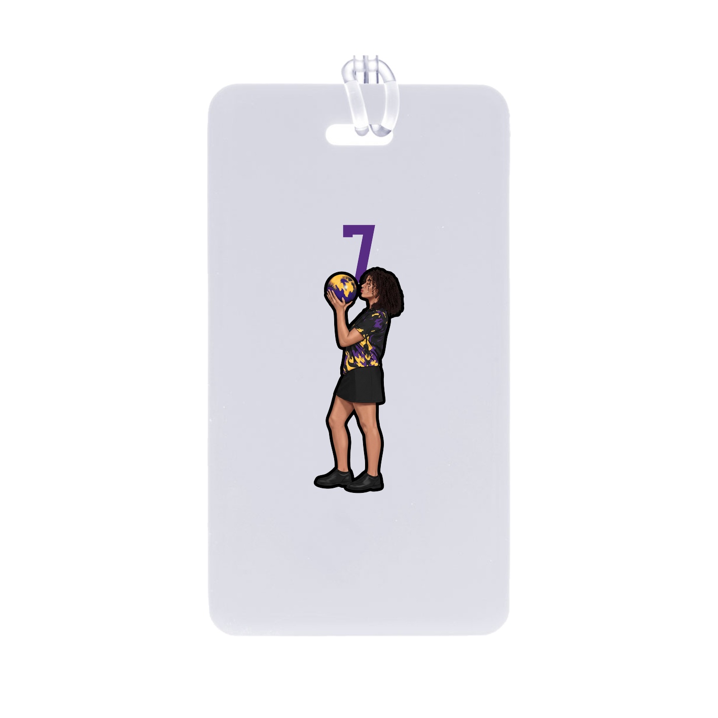 Bag Tag — Number Top in Classic