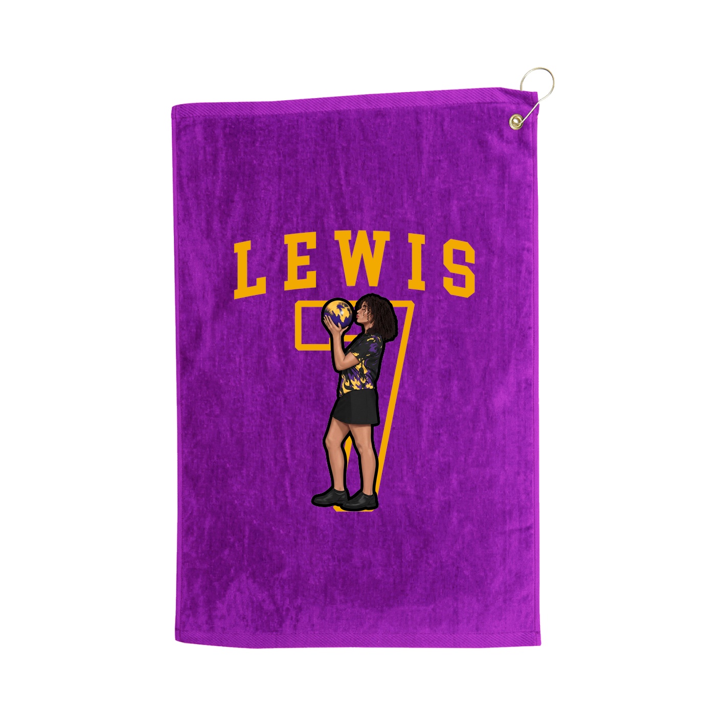Golf Towel — Shirsey in Purple
