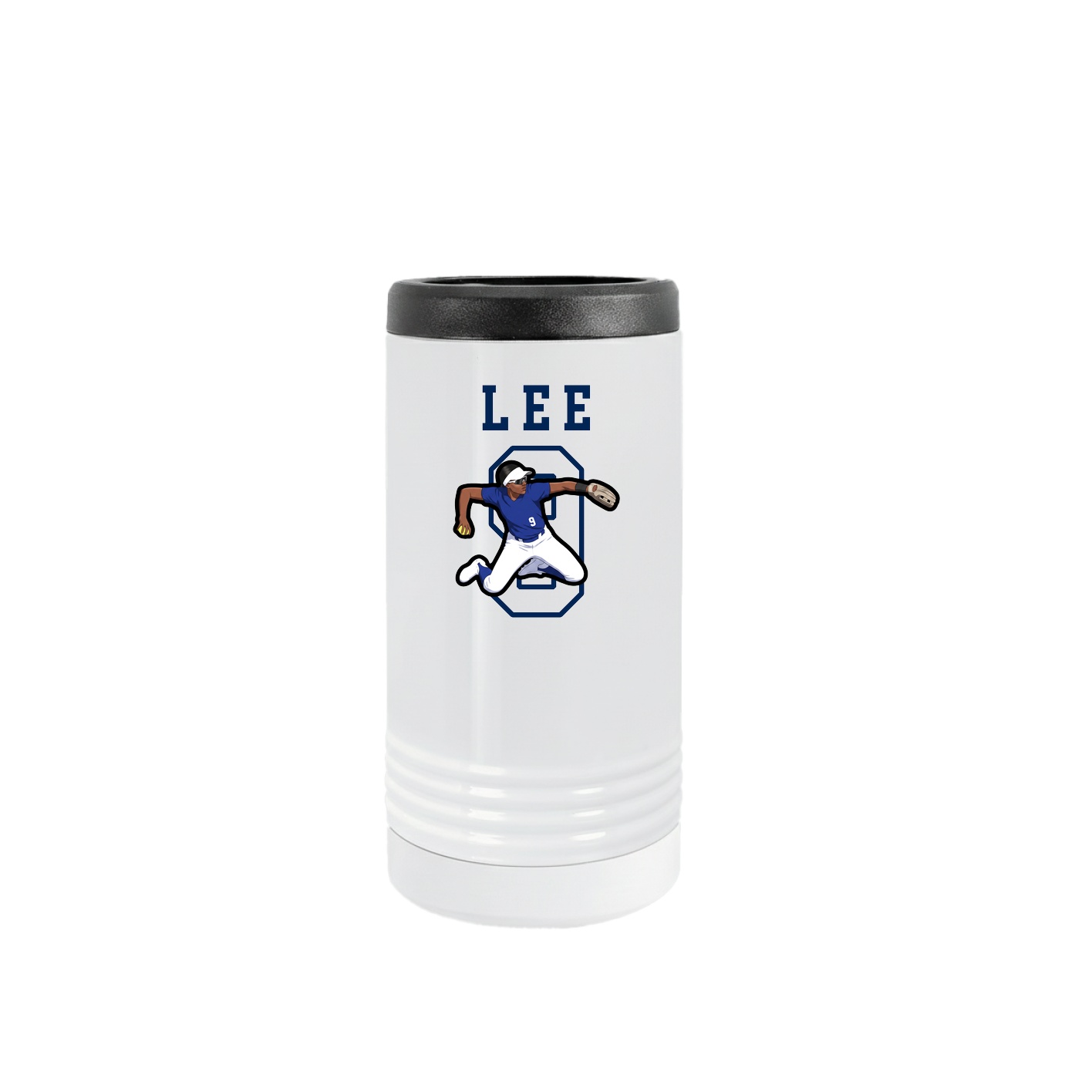 Slim Beverage Holder — Shirsey in White