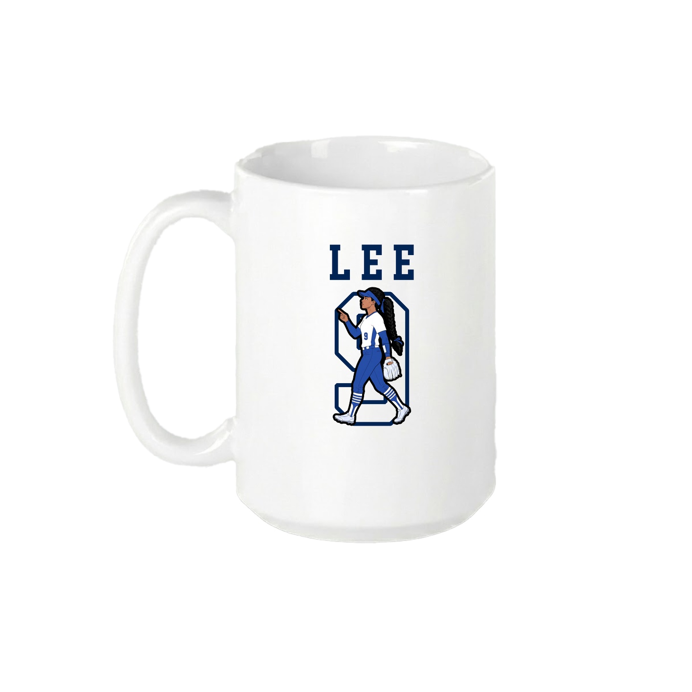 15oz Coffee Mug — Shirsey in White
