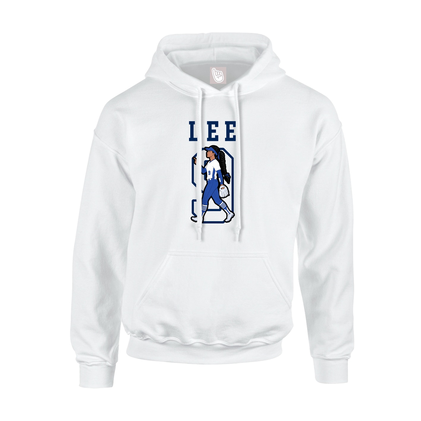 Youth Hoodie — Shirsey in White