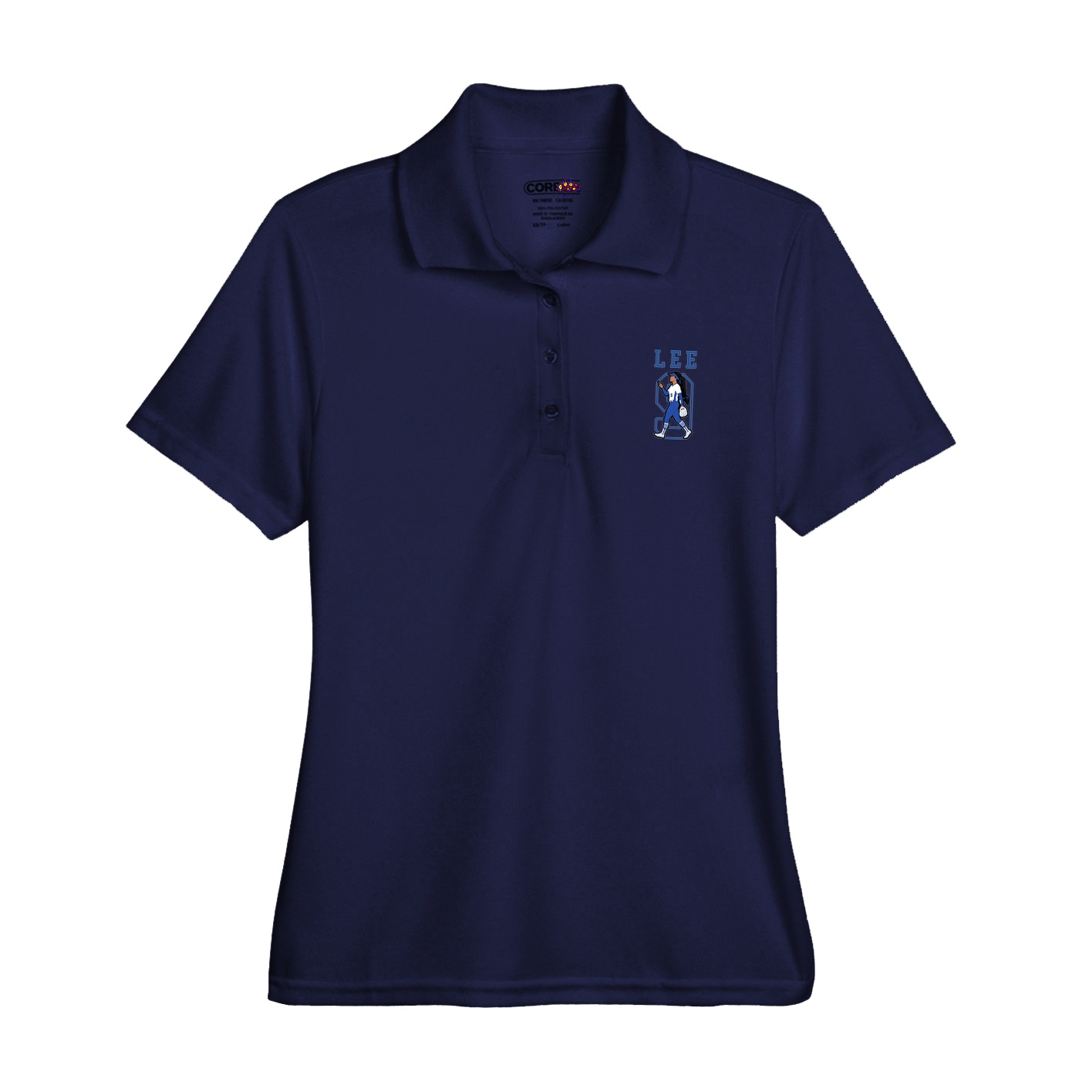 Womens Performance Polo — Shirsey in Navy