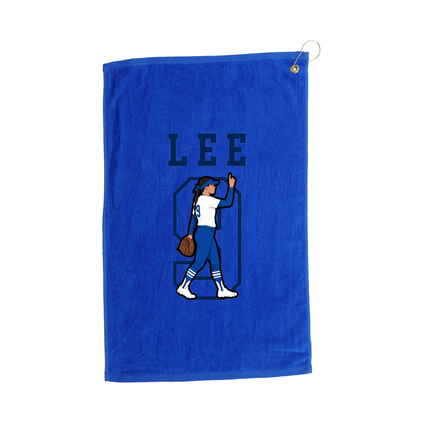 Golf Towel — Shirsey in Royal