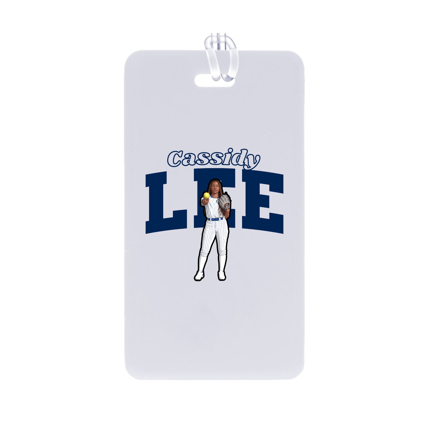 Bag Tag — Name Arch in Classic