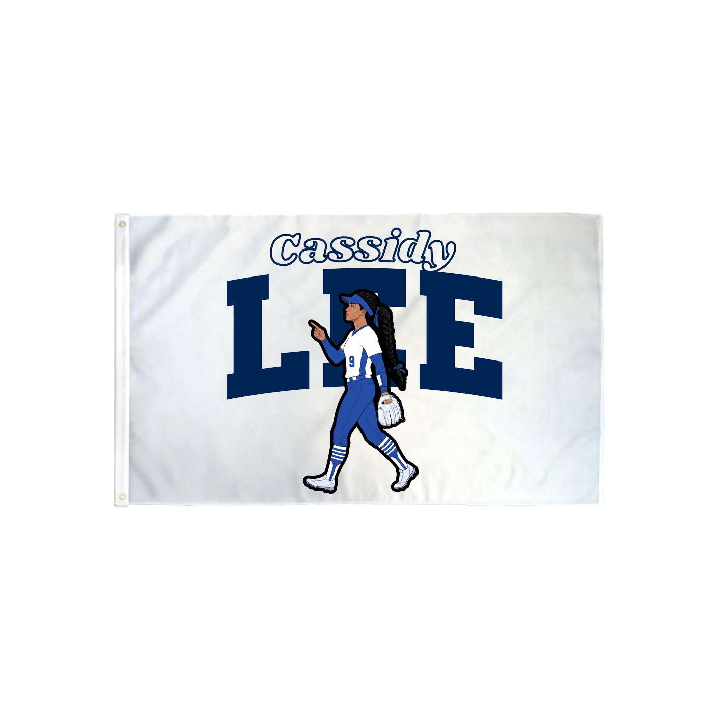 3x5 Flag — Name Arch in Classic