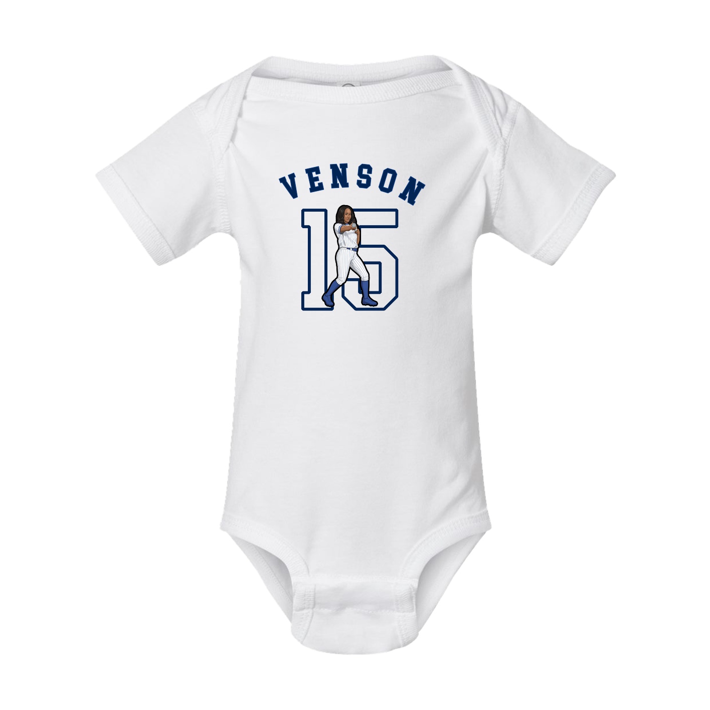 Baby Onesie — Shirsey Arch in White