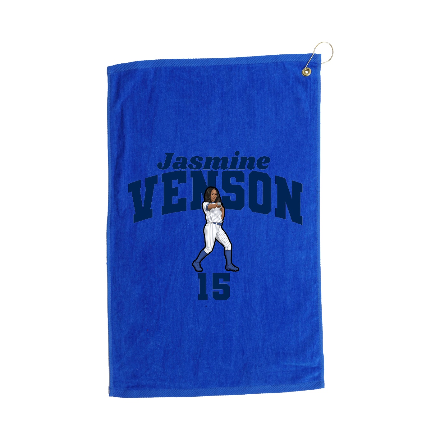 Golf Towel — Signature Arch in Royal