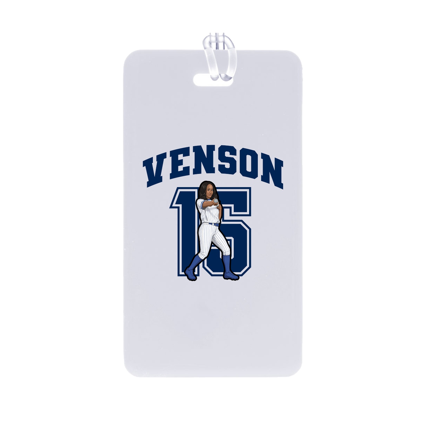 Bag Tag — Number in Classic