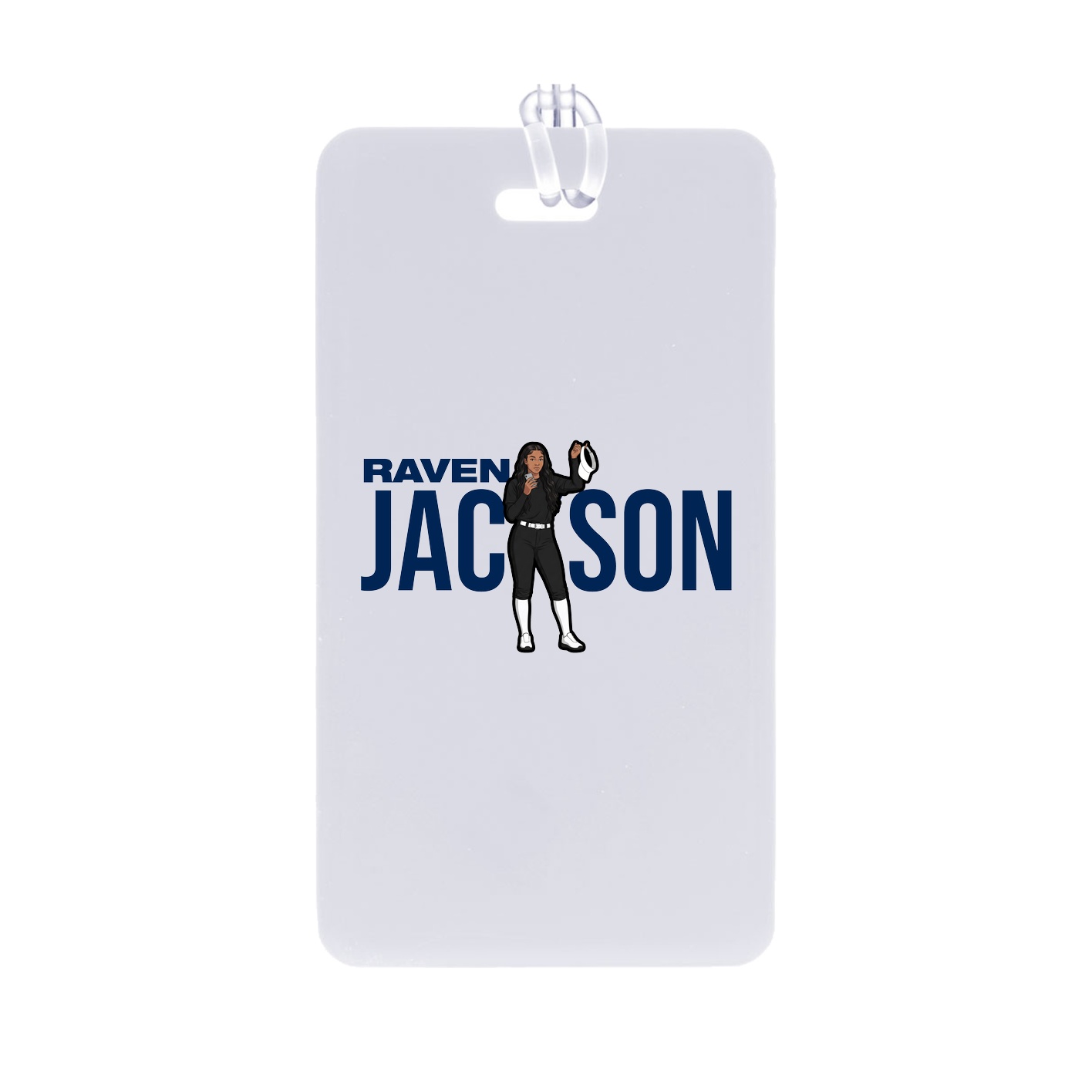 Bag Tag — Player Name in Classic