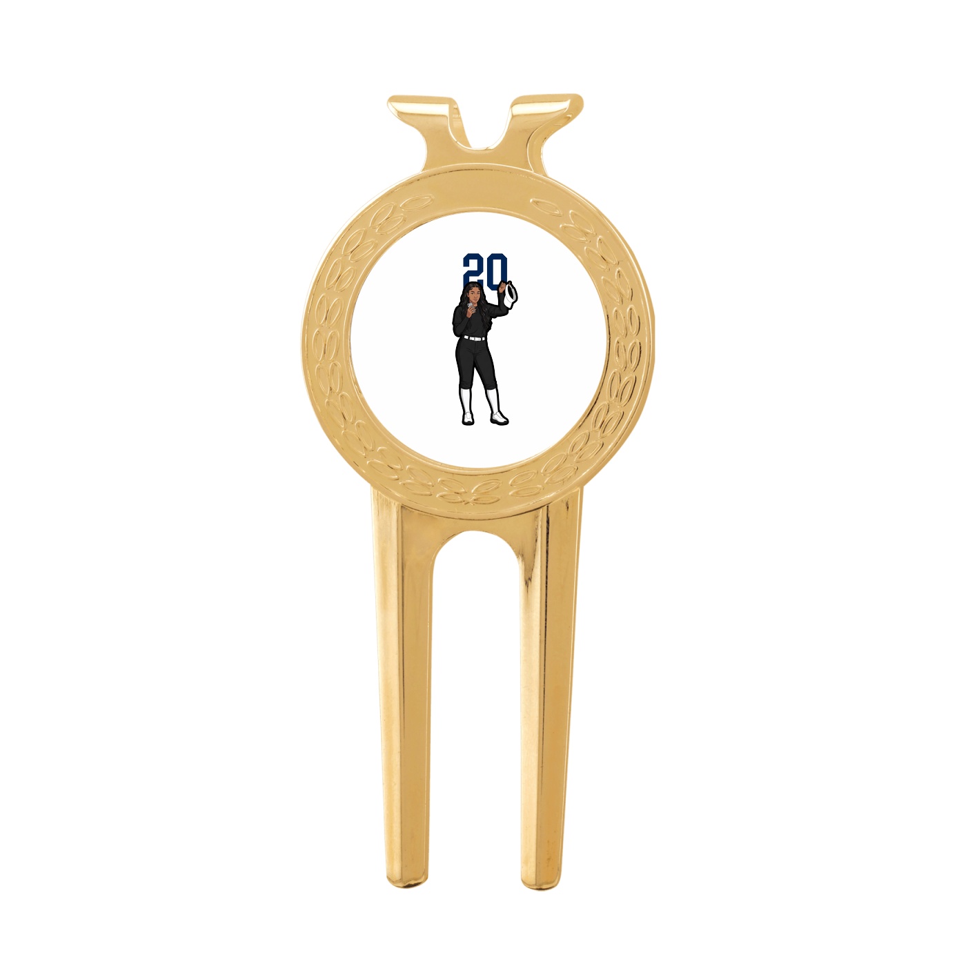 Divot Tool with Ball Marker — Number Top in Classic