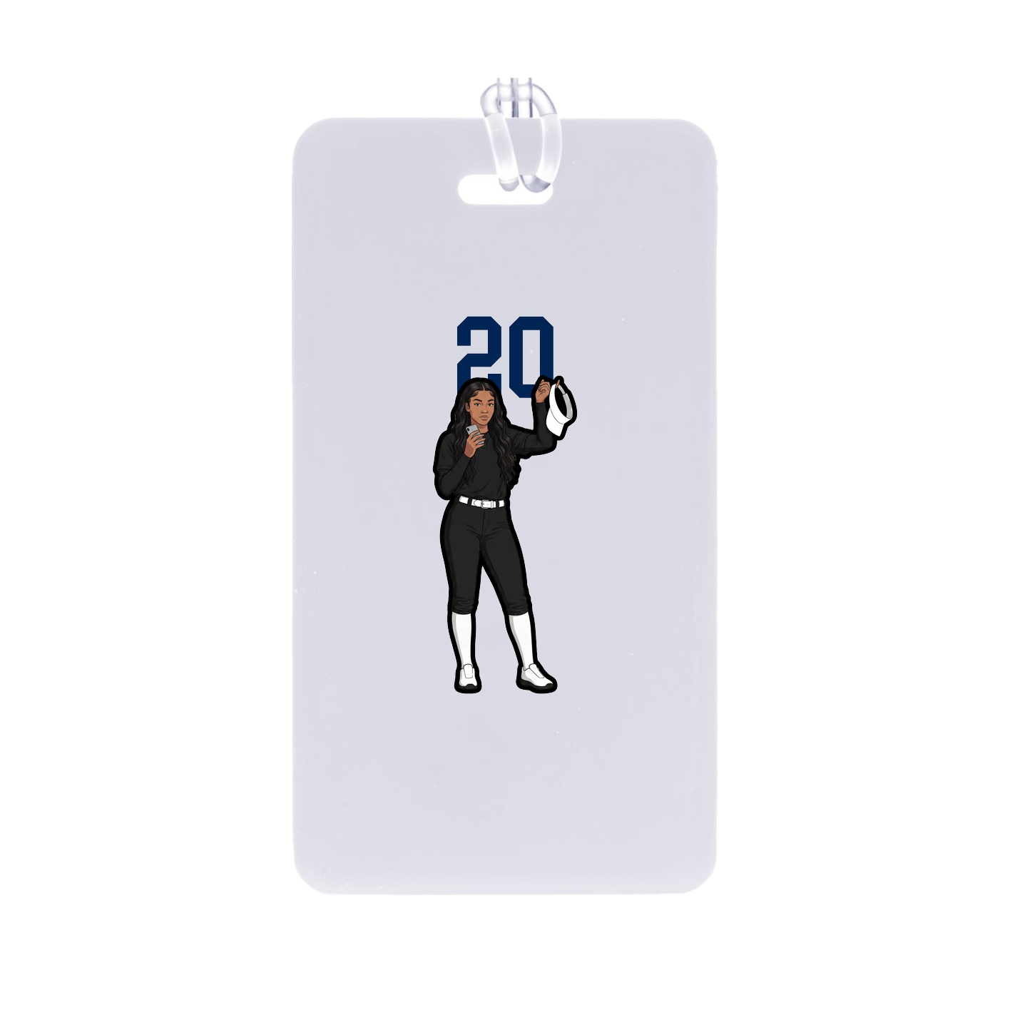 Bag Tag — Number Top in Classic