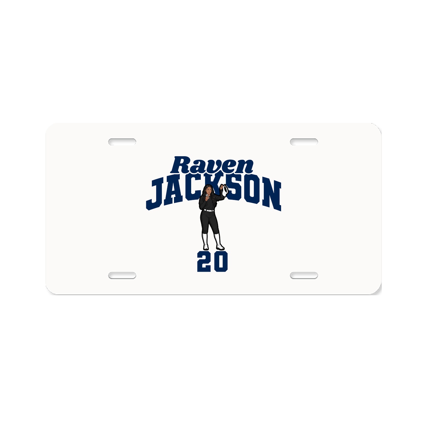 License Plate — Signature Arch in Classic