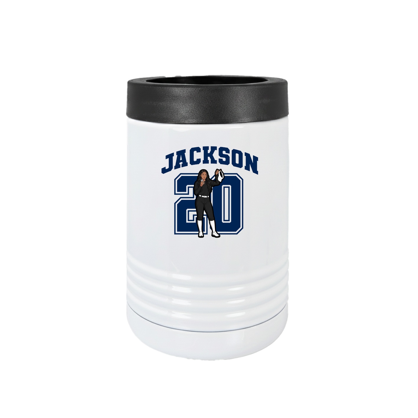 Beverage Holder — Number in White