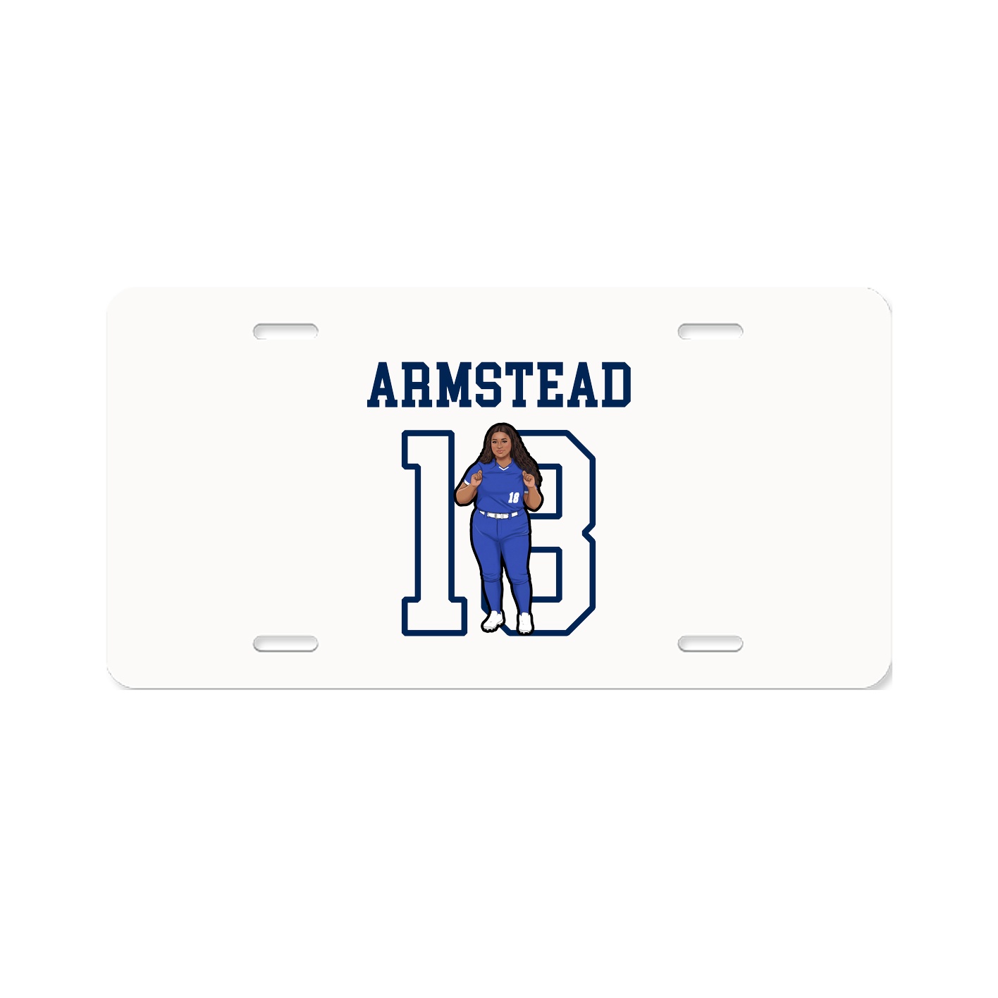 License Plate — Shirsey in Classic