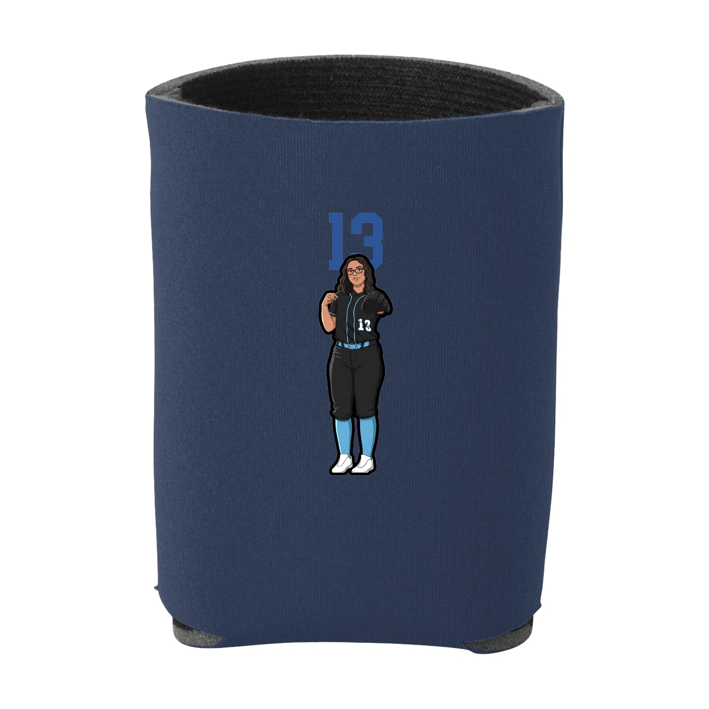 Can Holder — Number Top in Navy