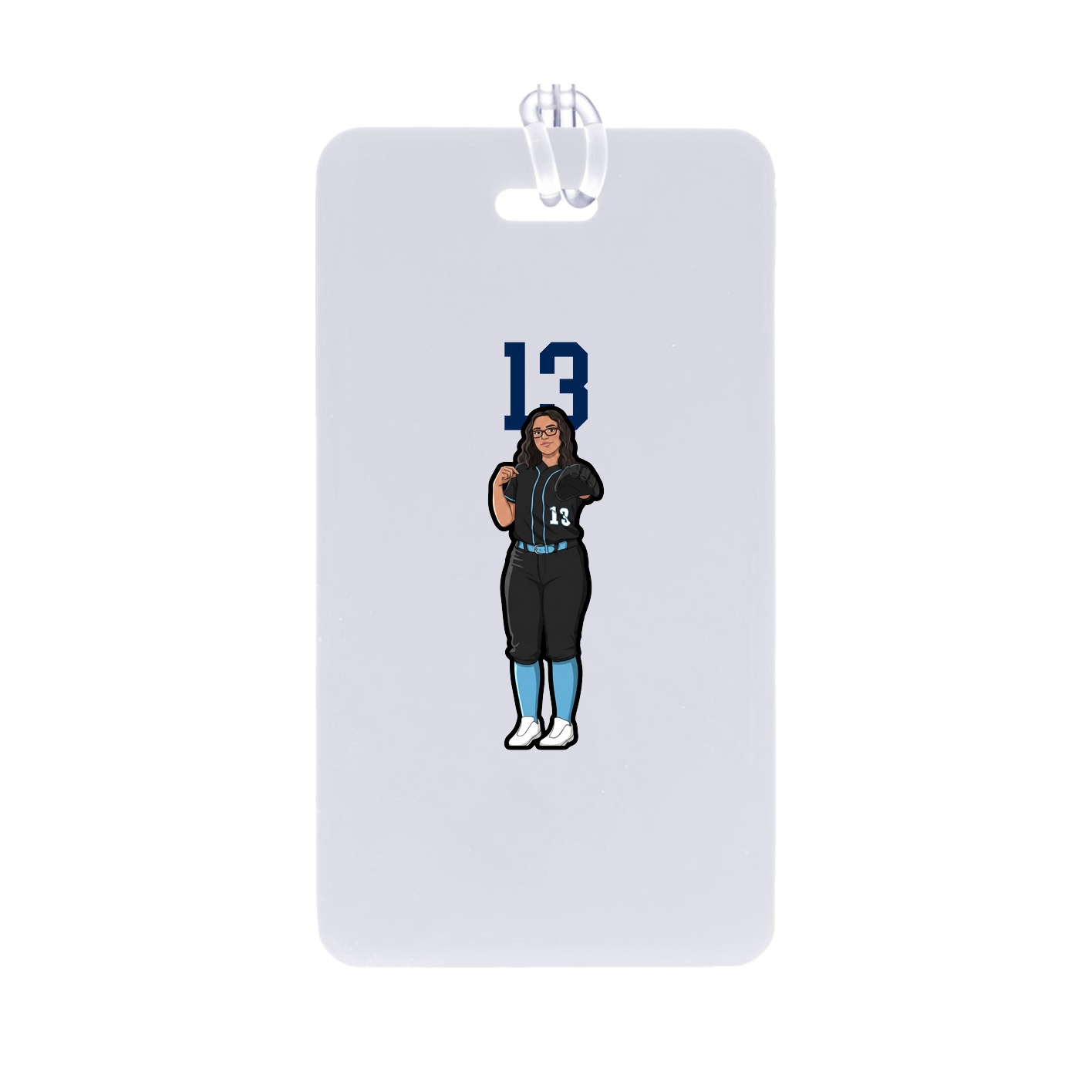 Bag Tag — Number Top in Classic