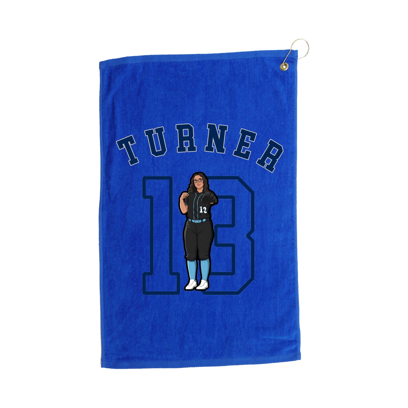 Golf Towel — Shirsey Arch in Royal