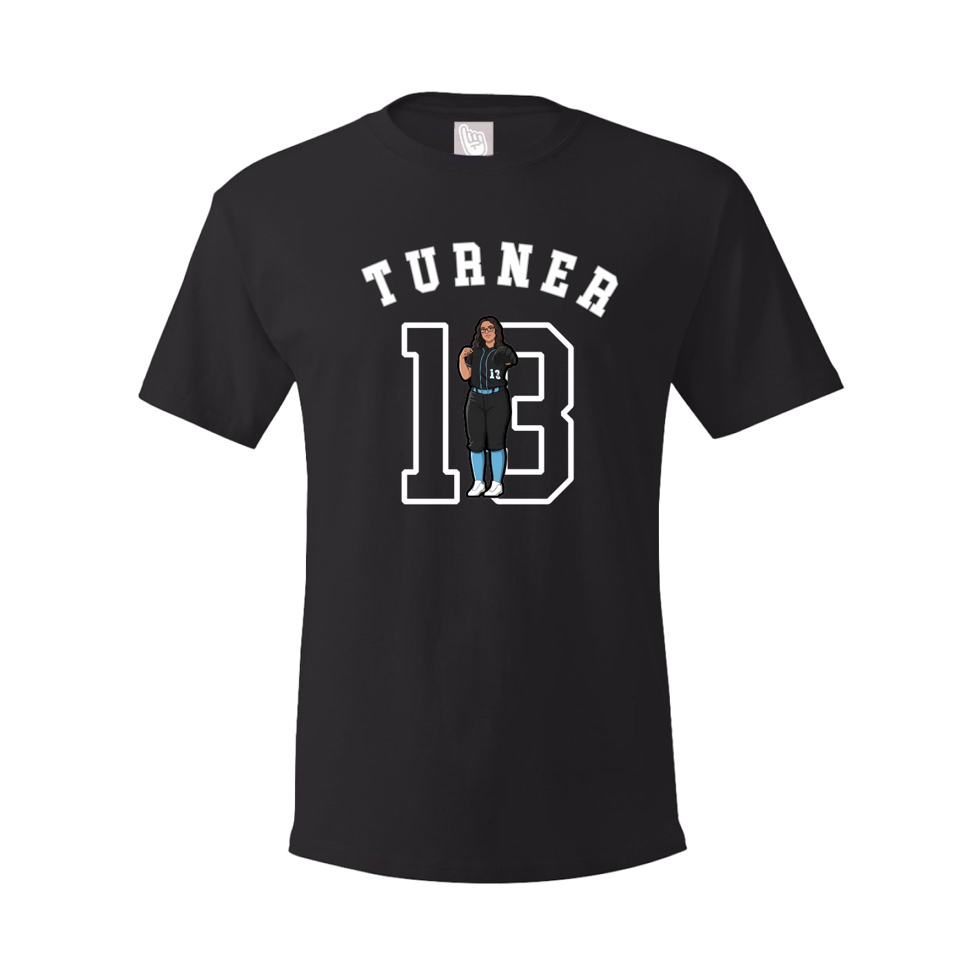 Youth Tee — Shirsey Arch in Black