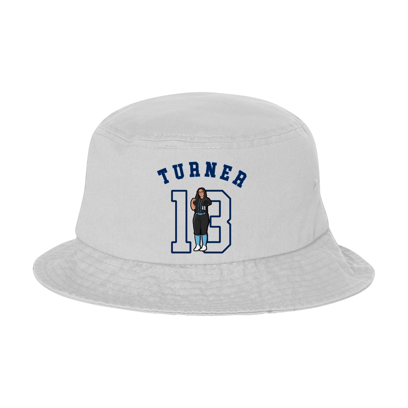 Bucket Cap — Shirsey Arch in White