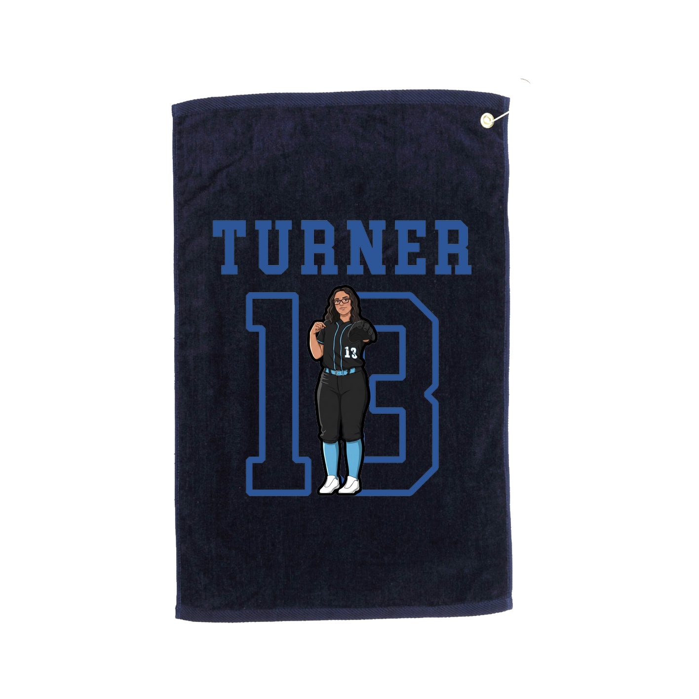 Golf Towel — Shirsey in Navy