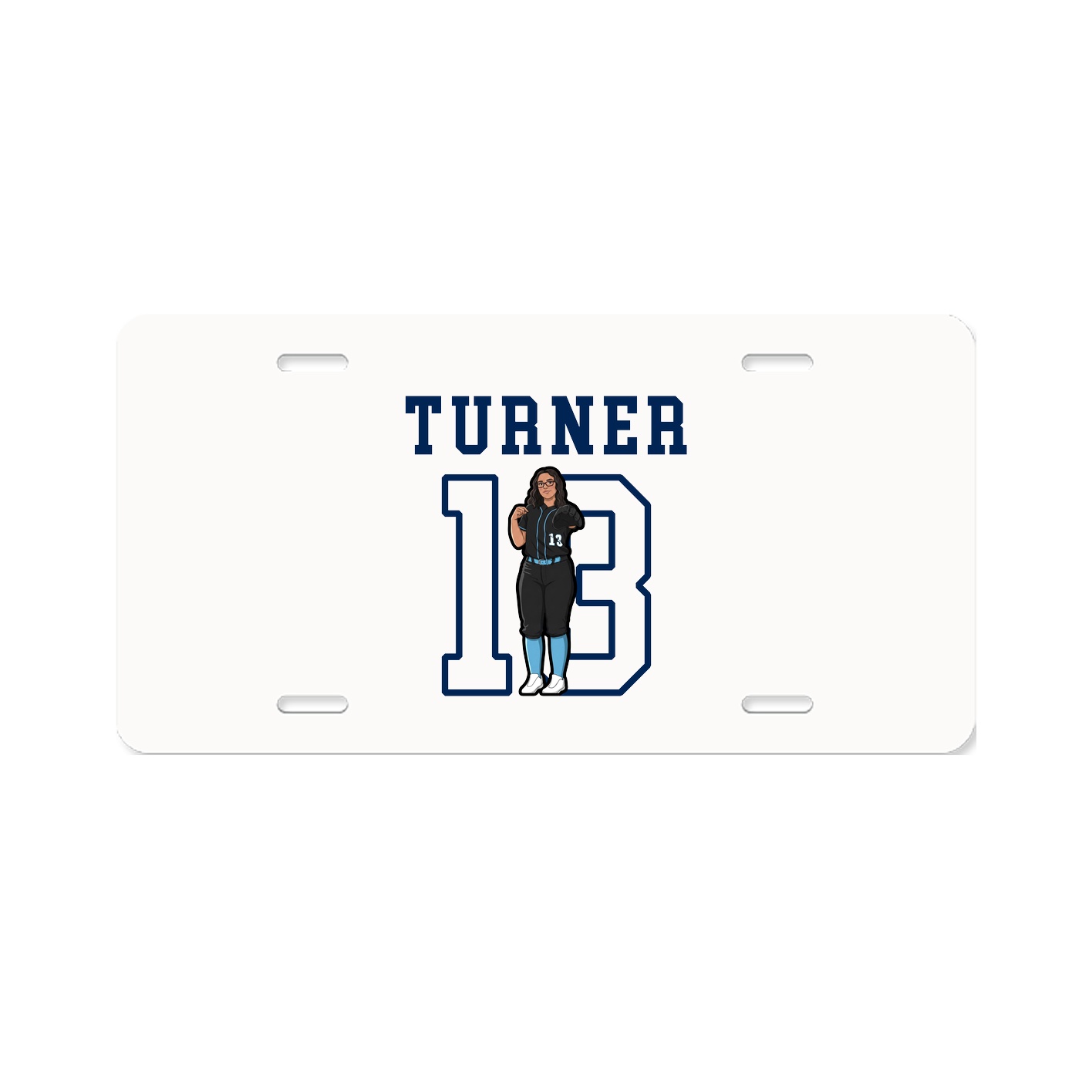 License Plate — Shirsey in Classic