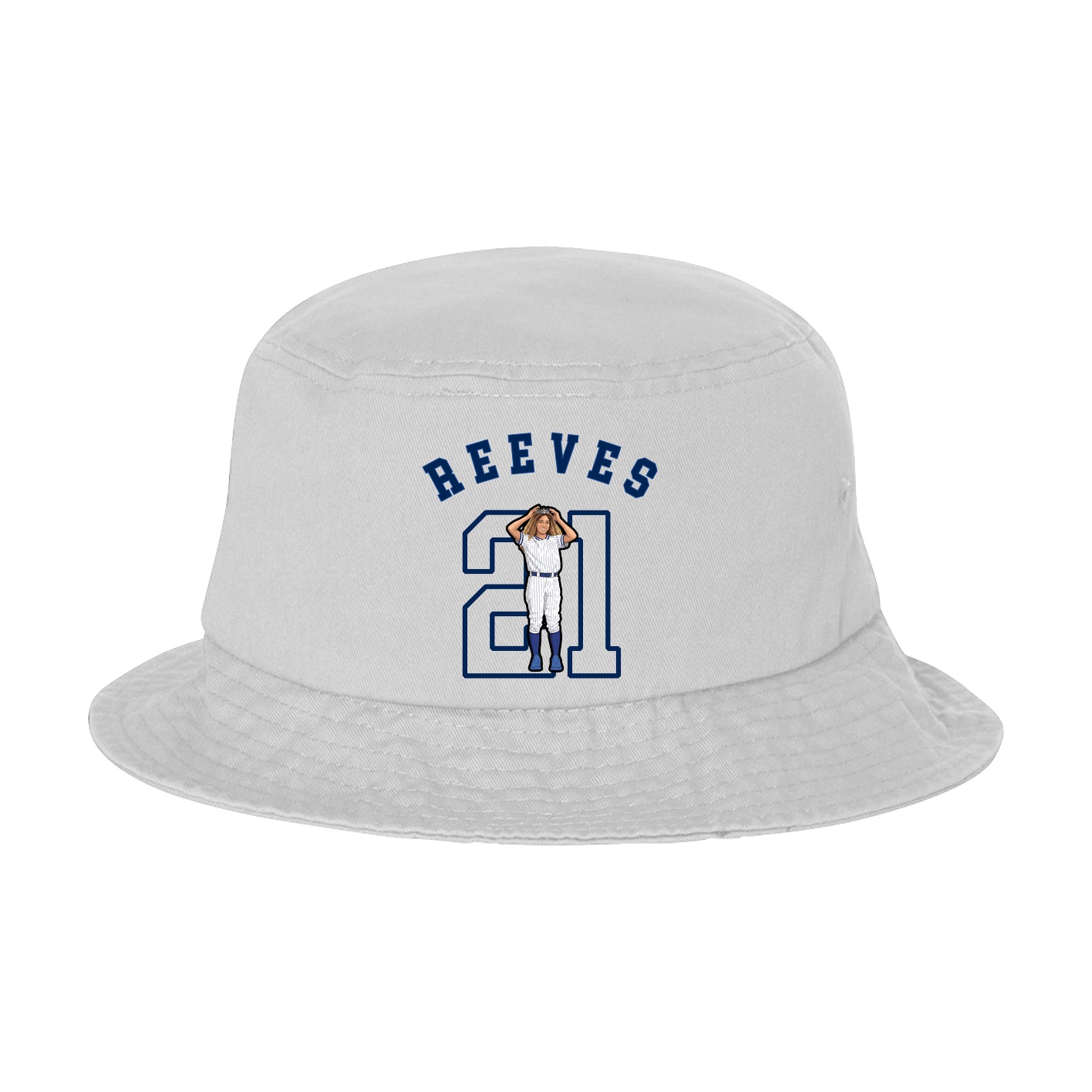 Bucket Cap — Shirsey Arch in White
