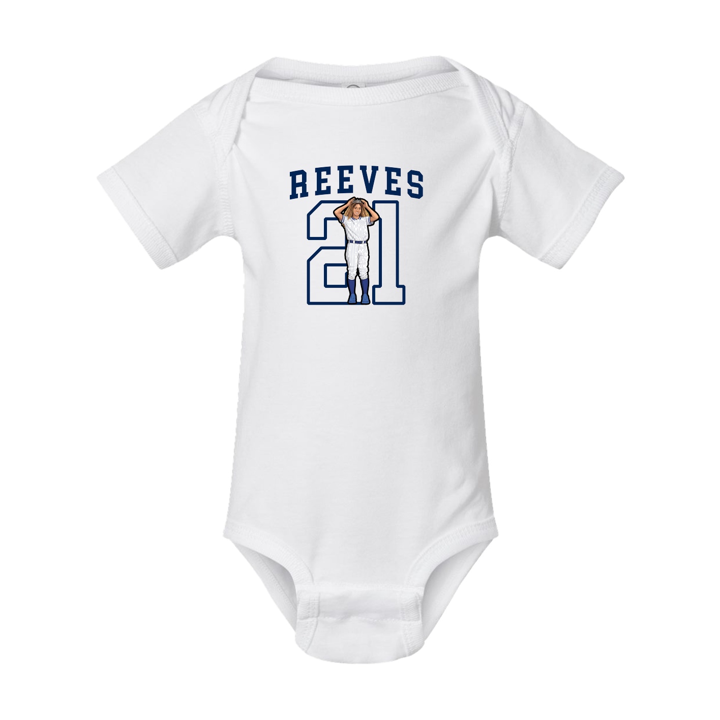Baby Onesie — Shirsey in White