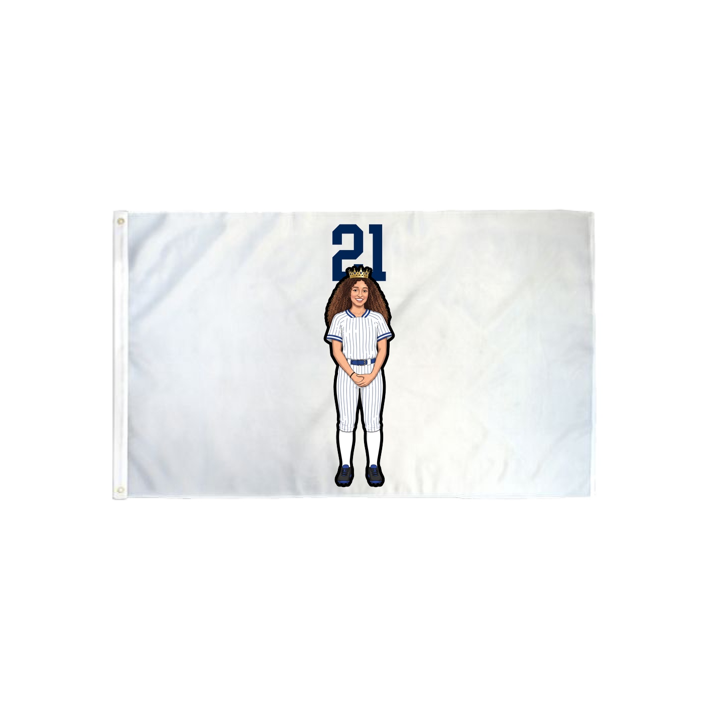 3x5 Flag — Number Top in Classic