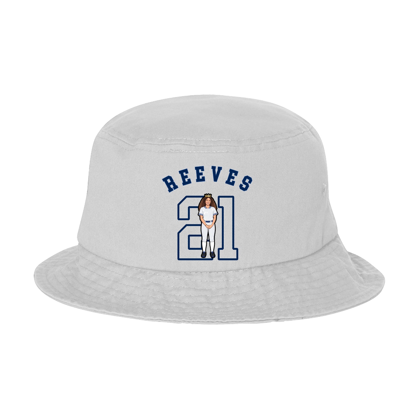 Bucket Cap — Shirsey Arch in White