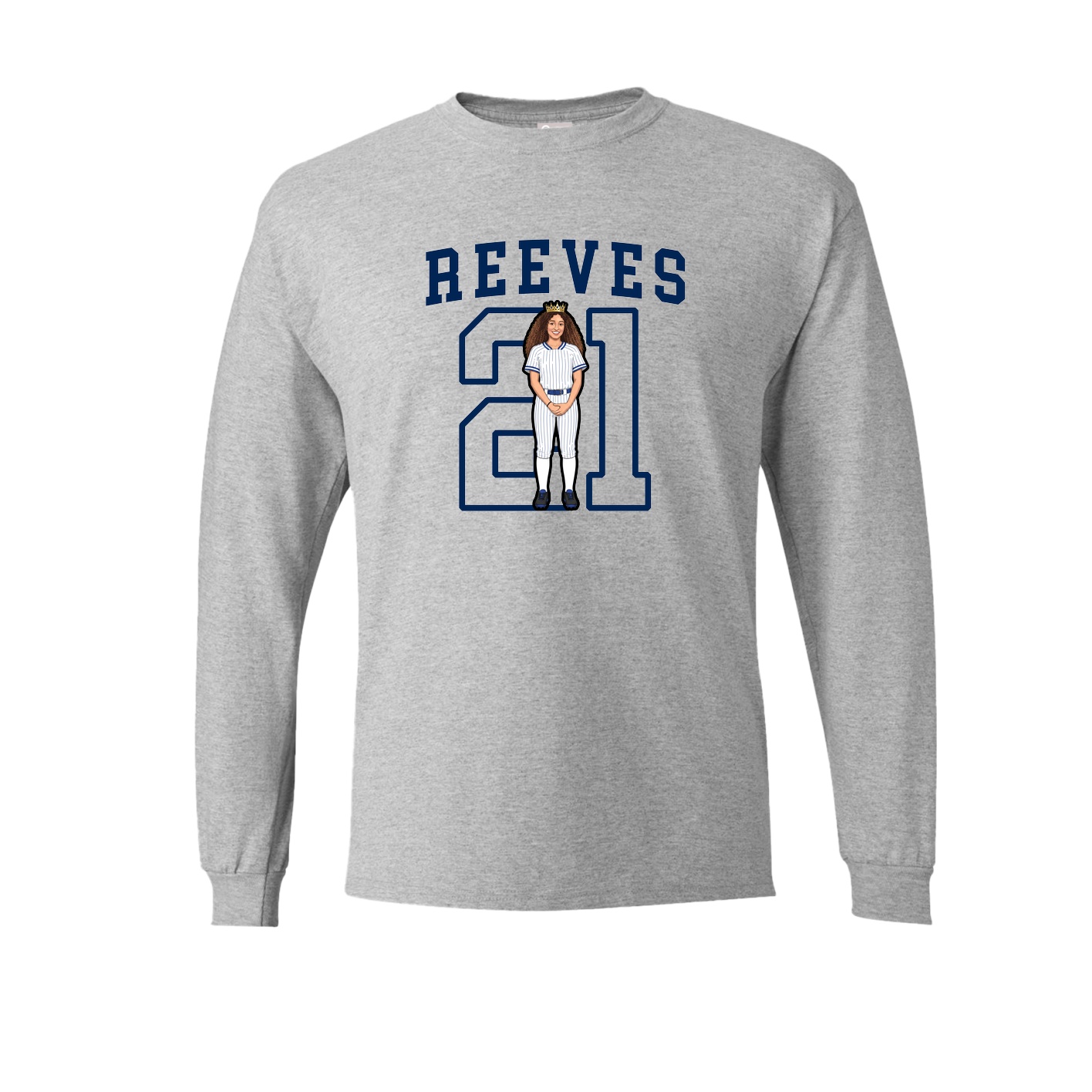 Long Sleeve Tee — Shirsey in Grey