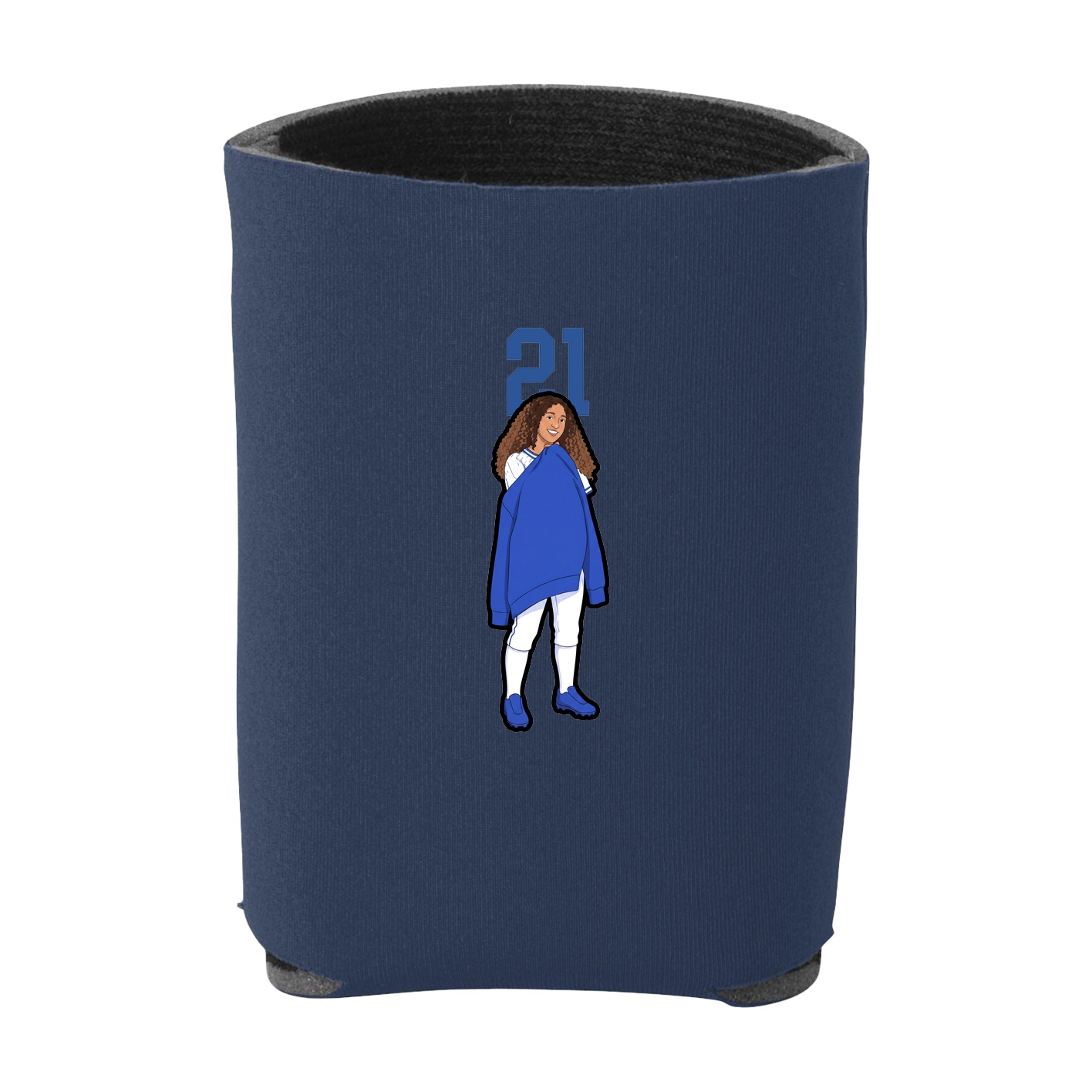 Can Holder — Number Top in Navy