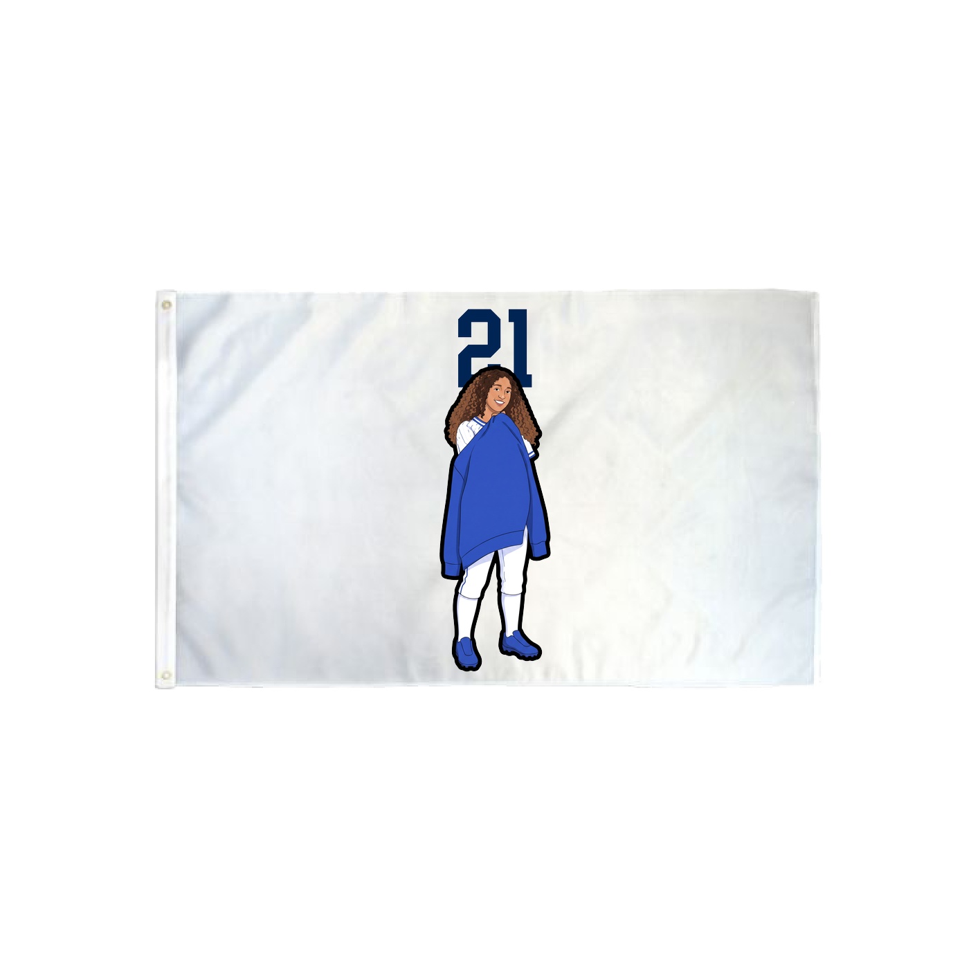 3x5 Flag — Number Top in Classic