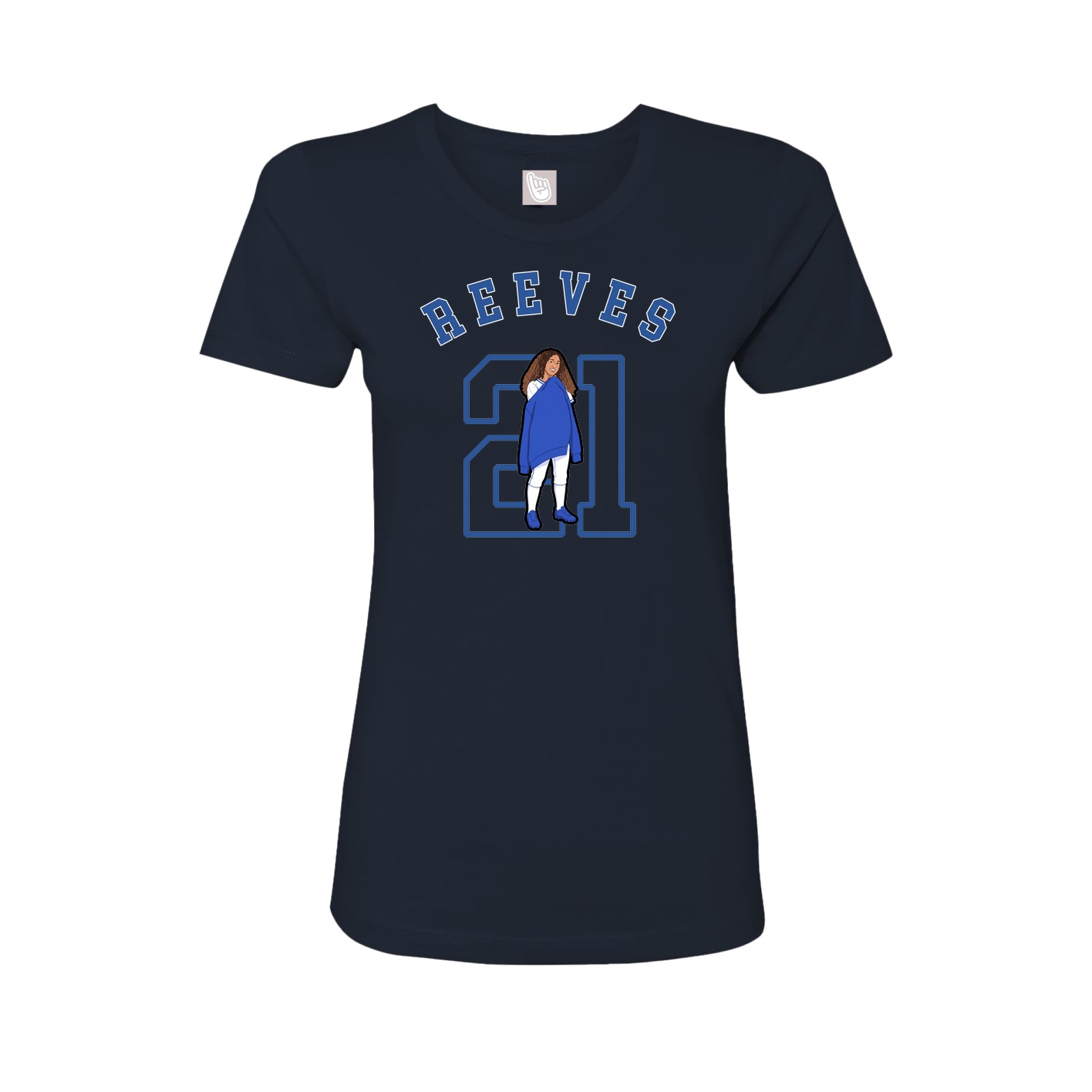 Womens Tee — Shirsey Arch in Navy