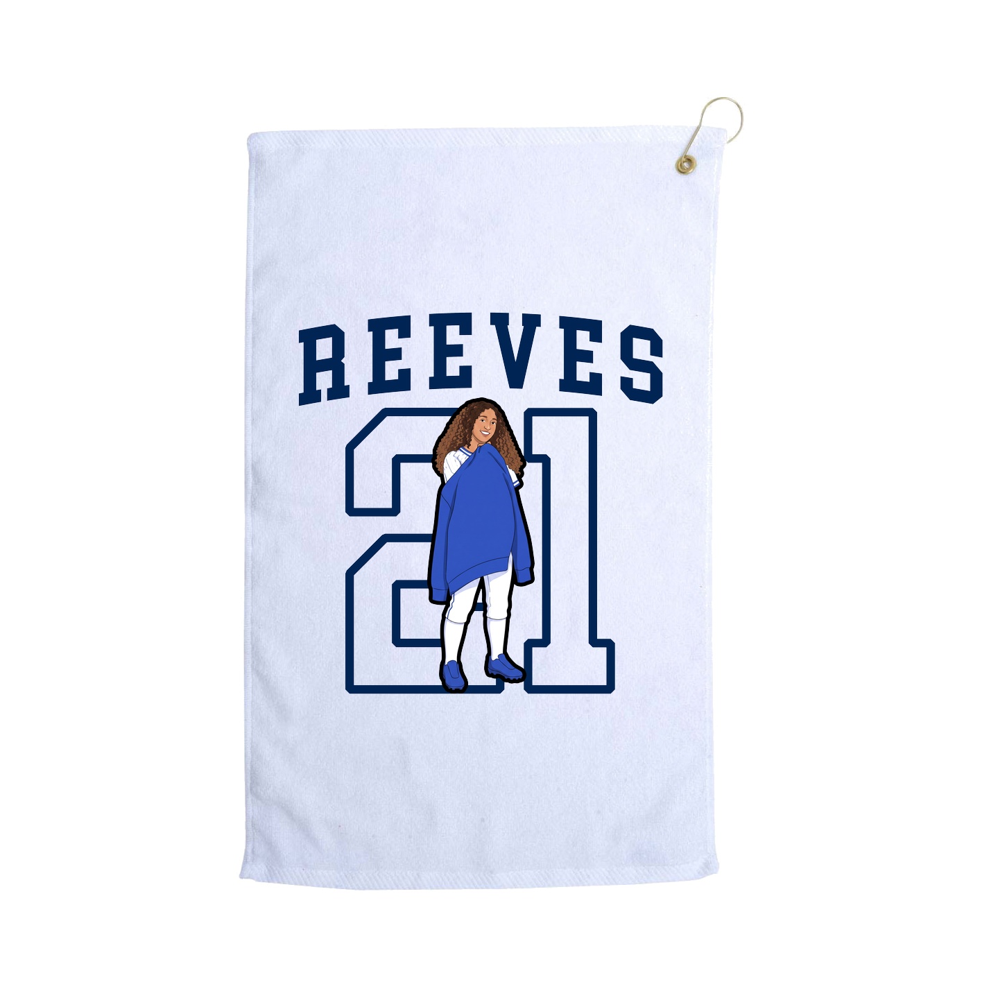 Golf Towel — Shirsey in White