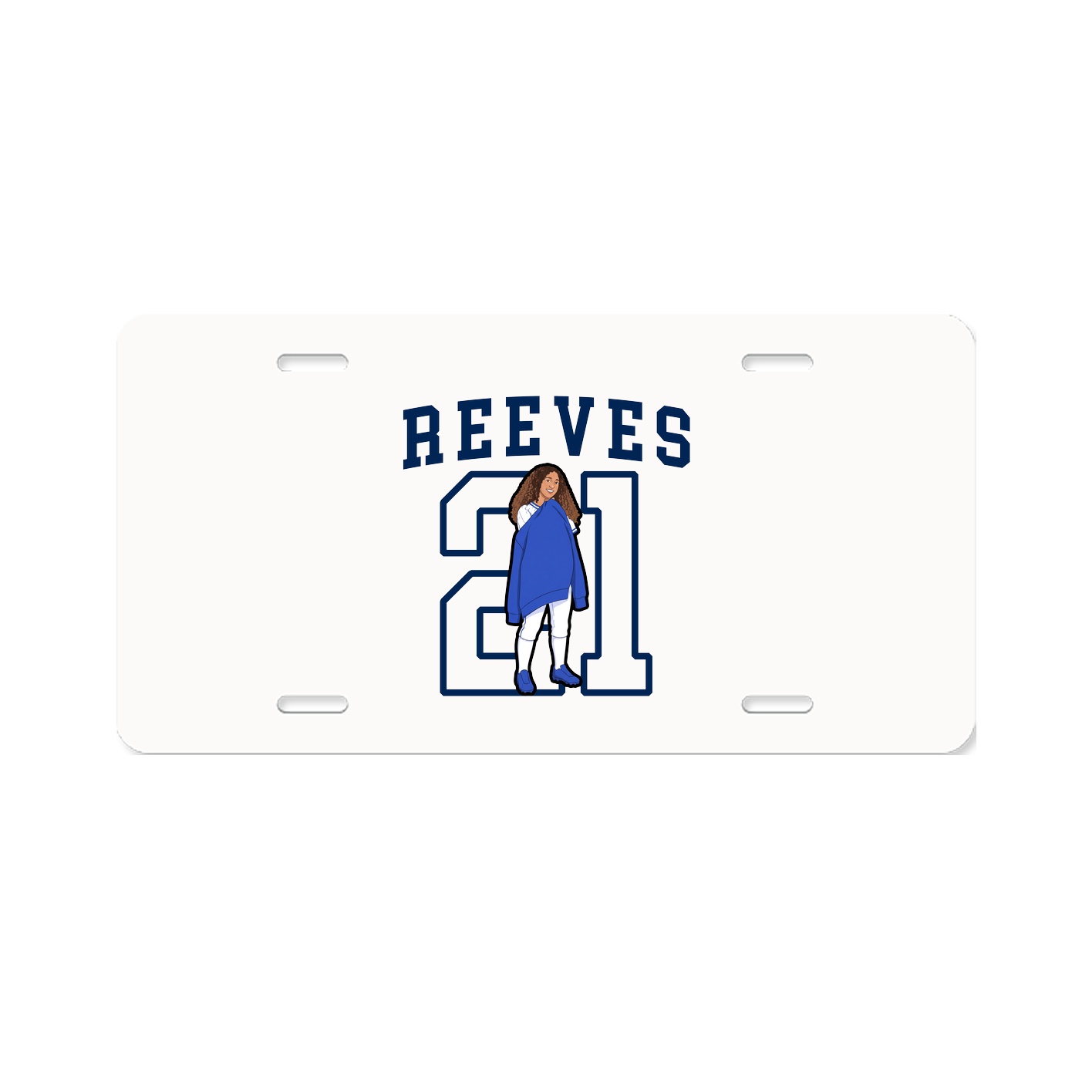 License Plate — Shirsey in Classic