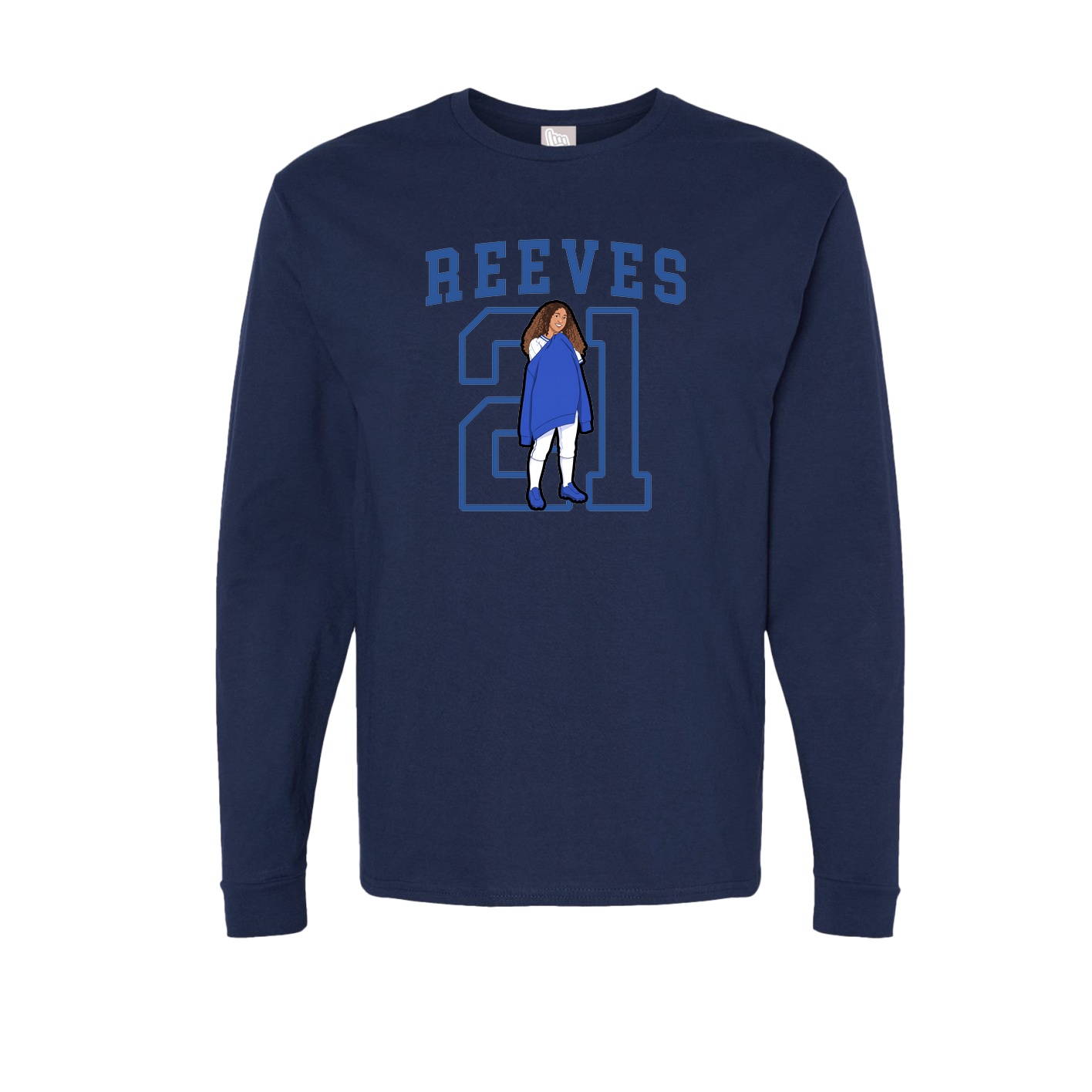 Long Sleeve Tee — Shirsey in Navy