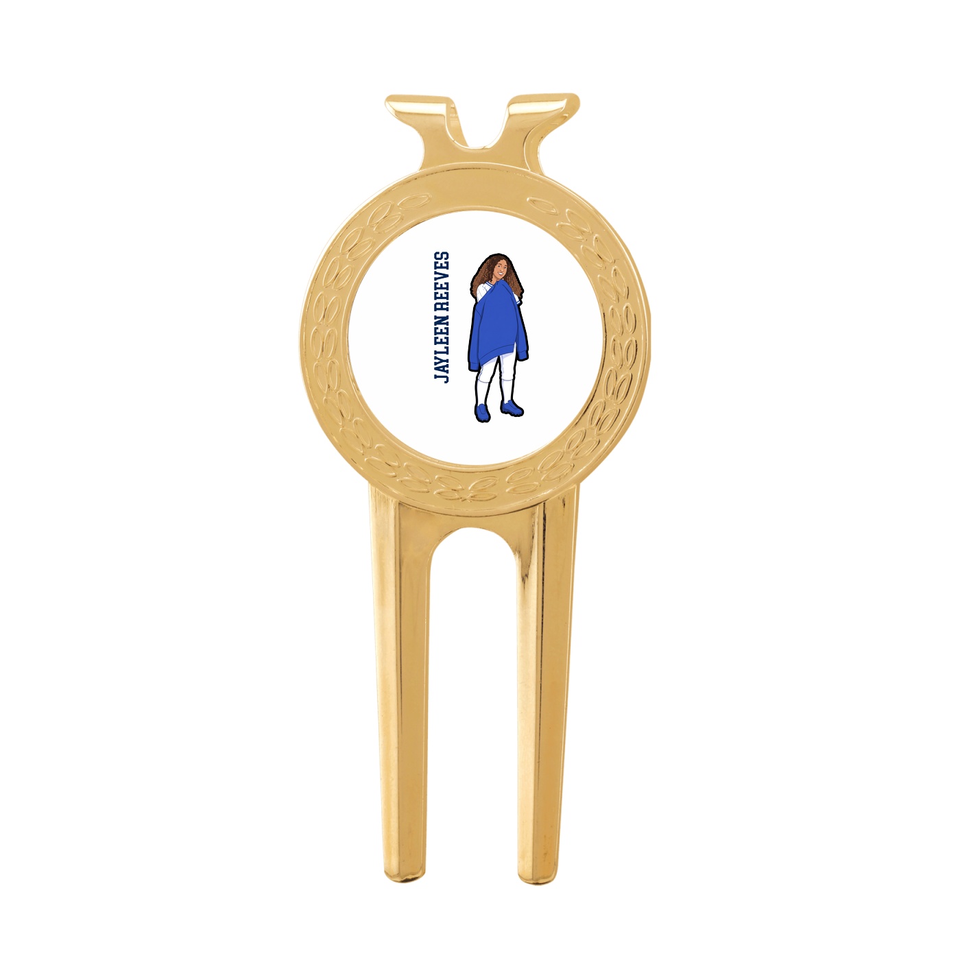 Divot Tool with Ball Marker — Name Vertical in Classic